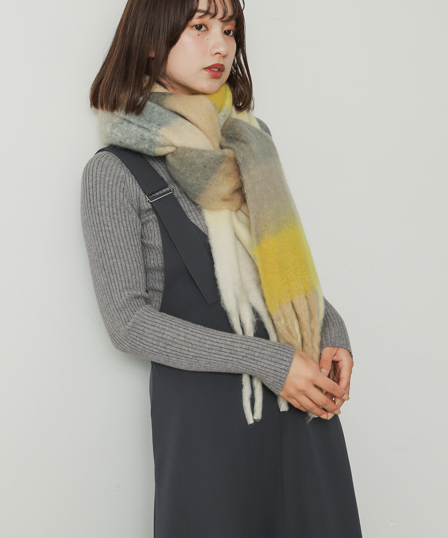 身長：158cm サイズ：one