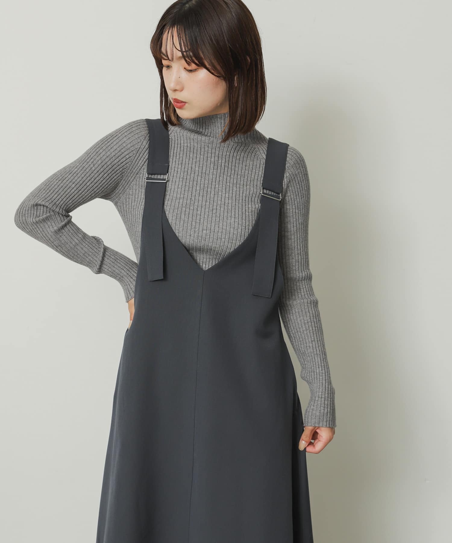 身長：158cm サイズ：one
