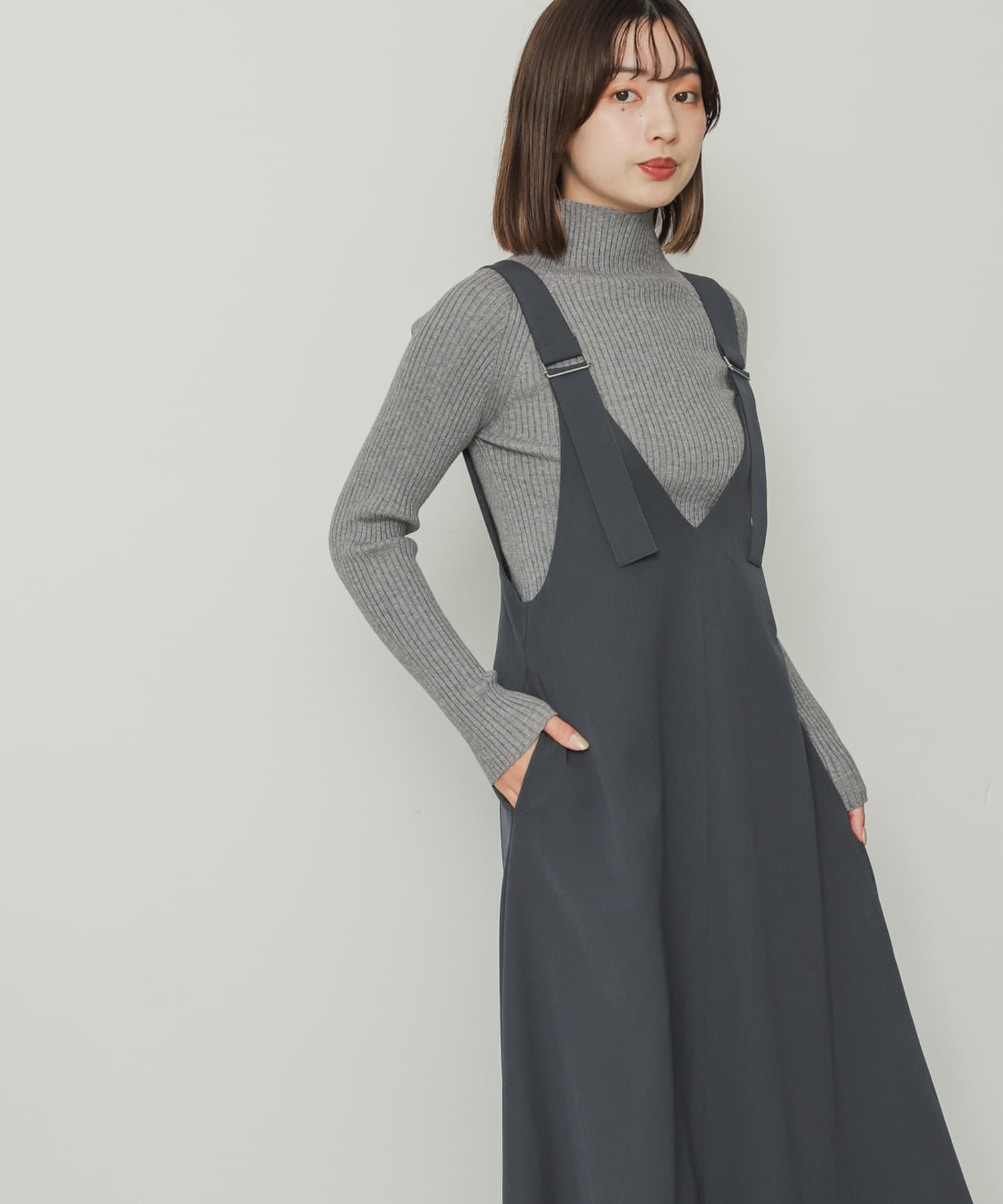 身長：158cm サイズ：one