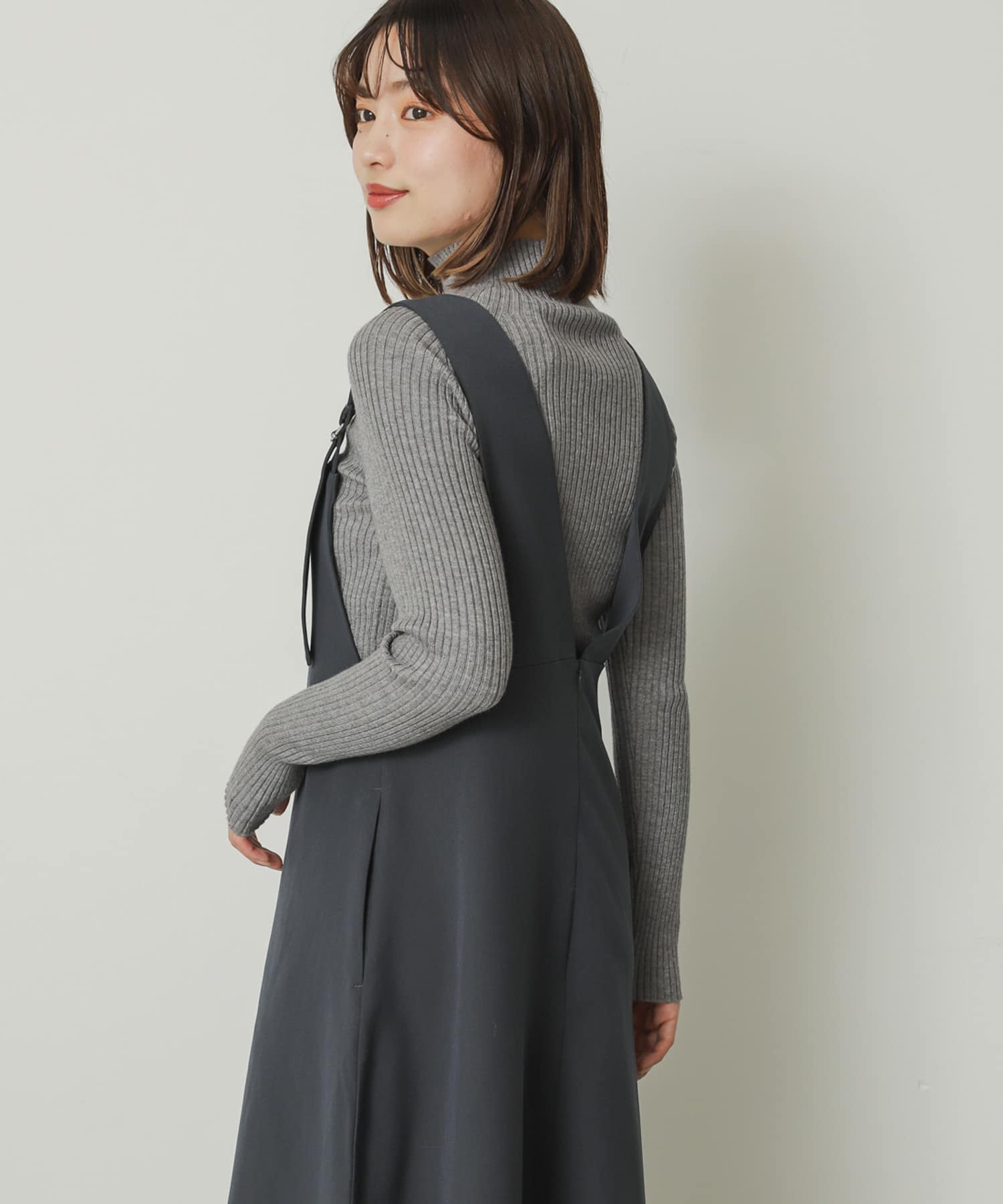 身長：158cm サイズ：one