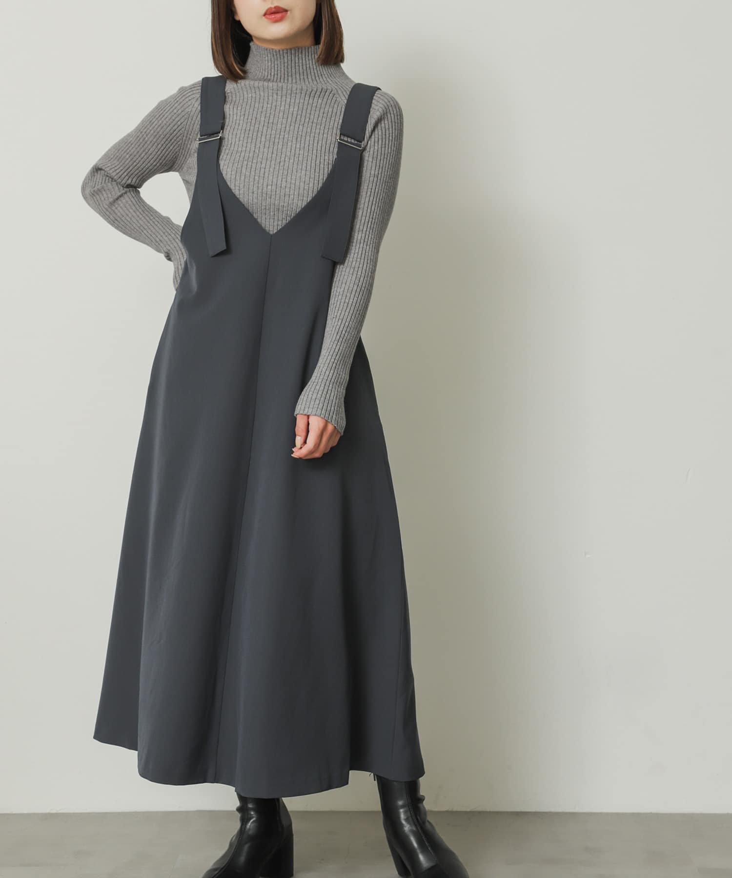 身長：158cm サイズ：one
