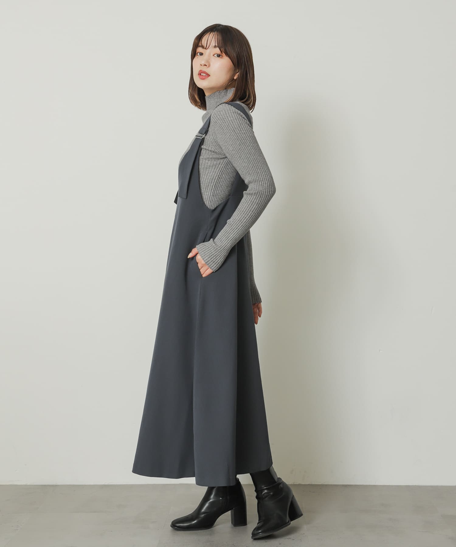 身長：158cm サイズ：one