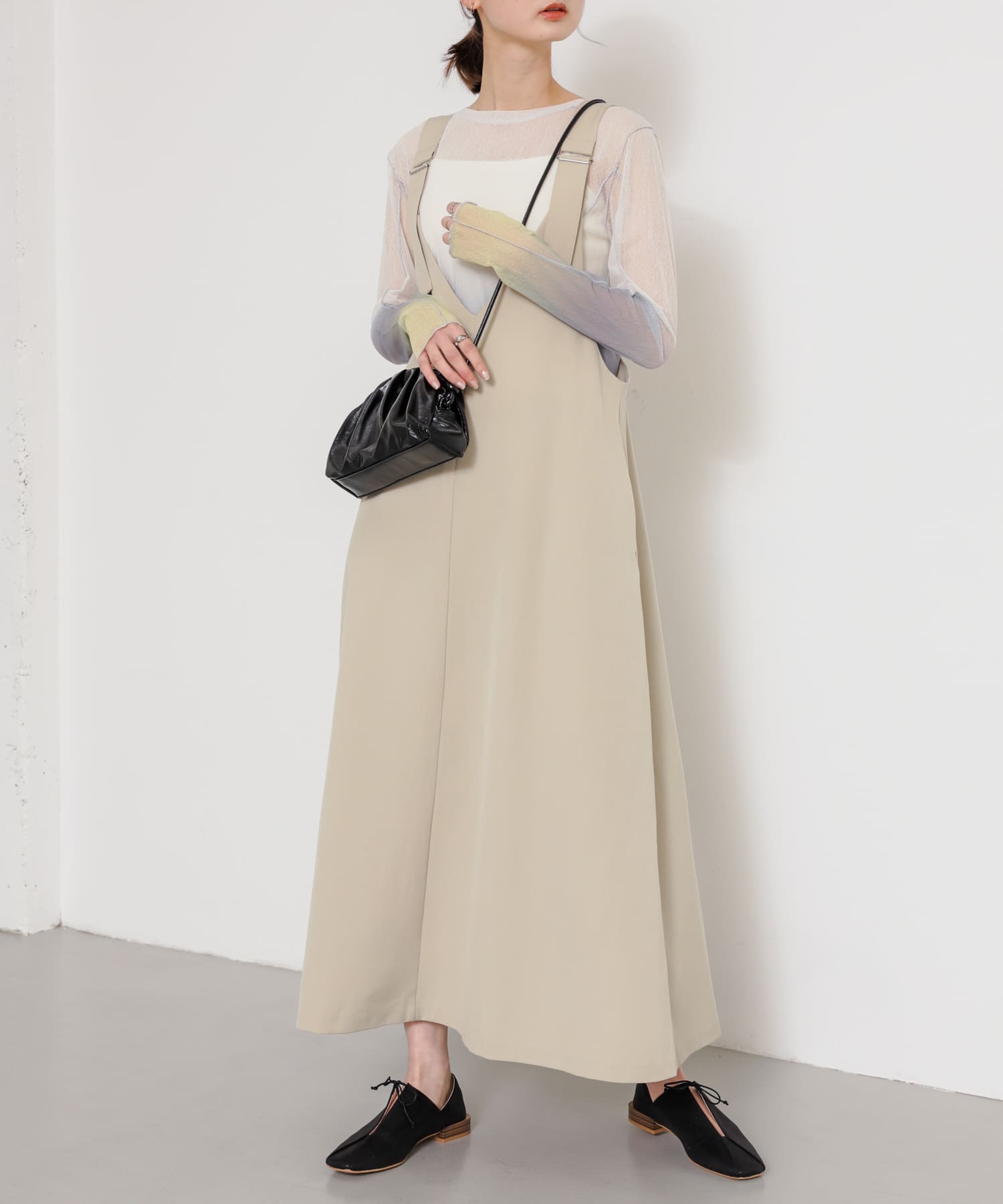 身長：169cm サイズ：one