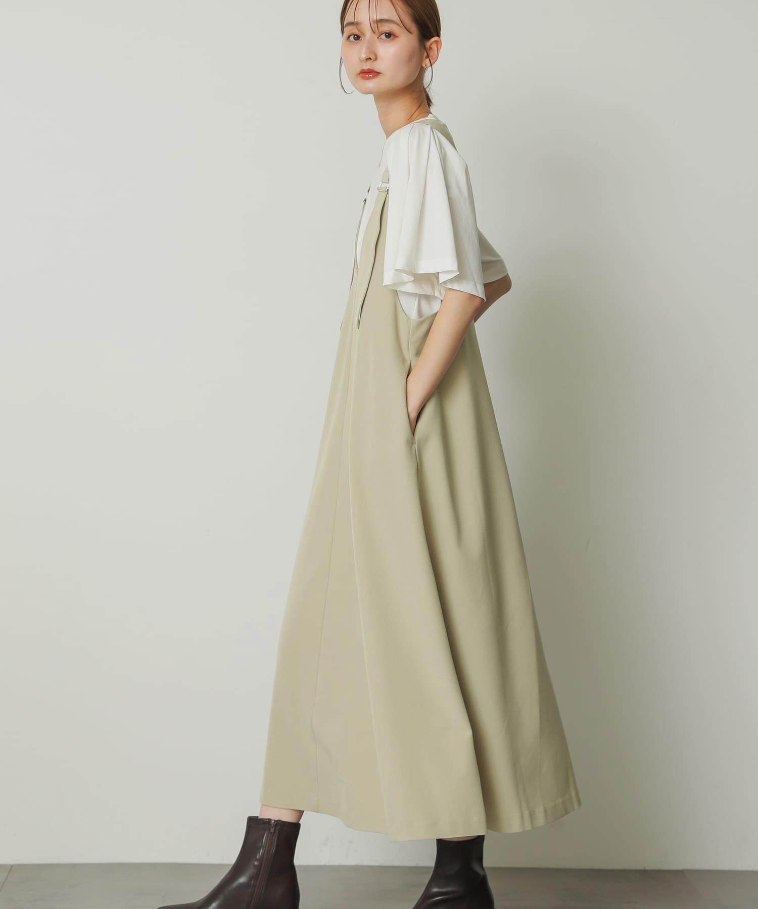身長：169cm サイズ：one