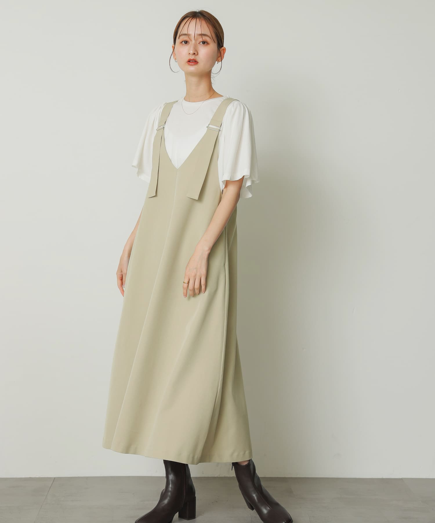 身長：169cm サイズ：one