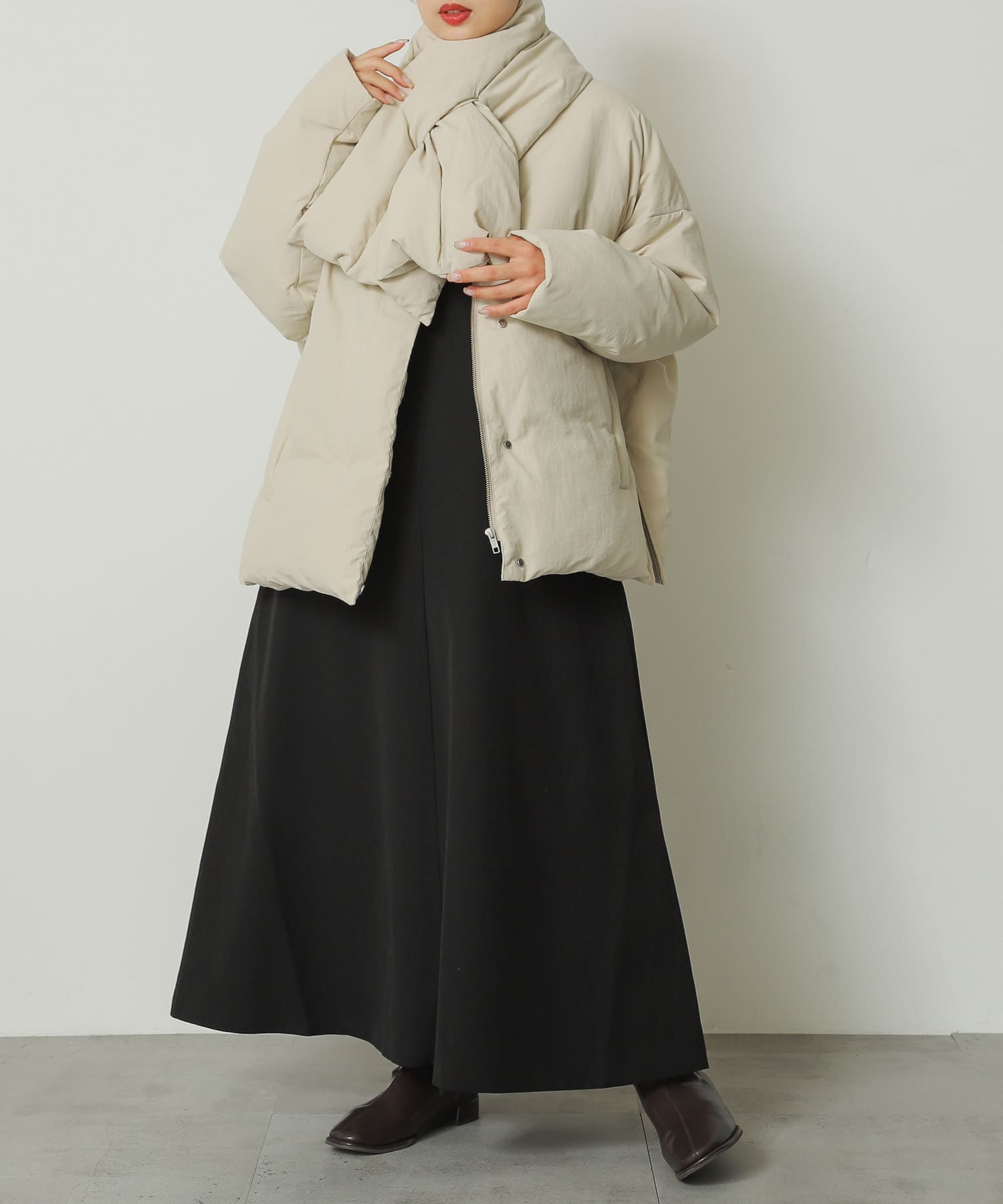 身長：158cm サイズ：one