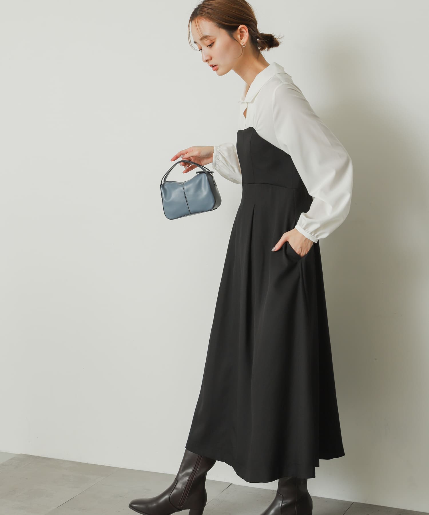 身長：169cm サイズ：one