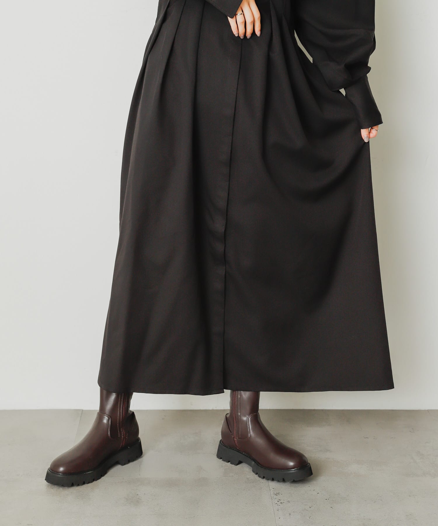 身長：169cm サイズ：one