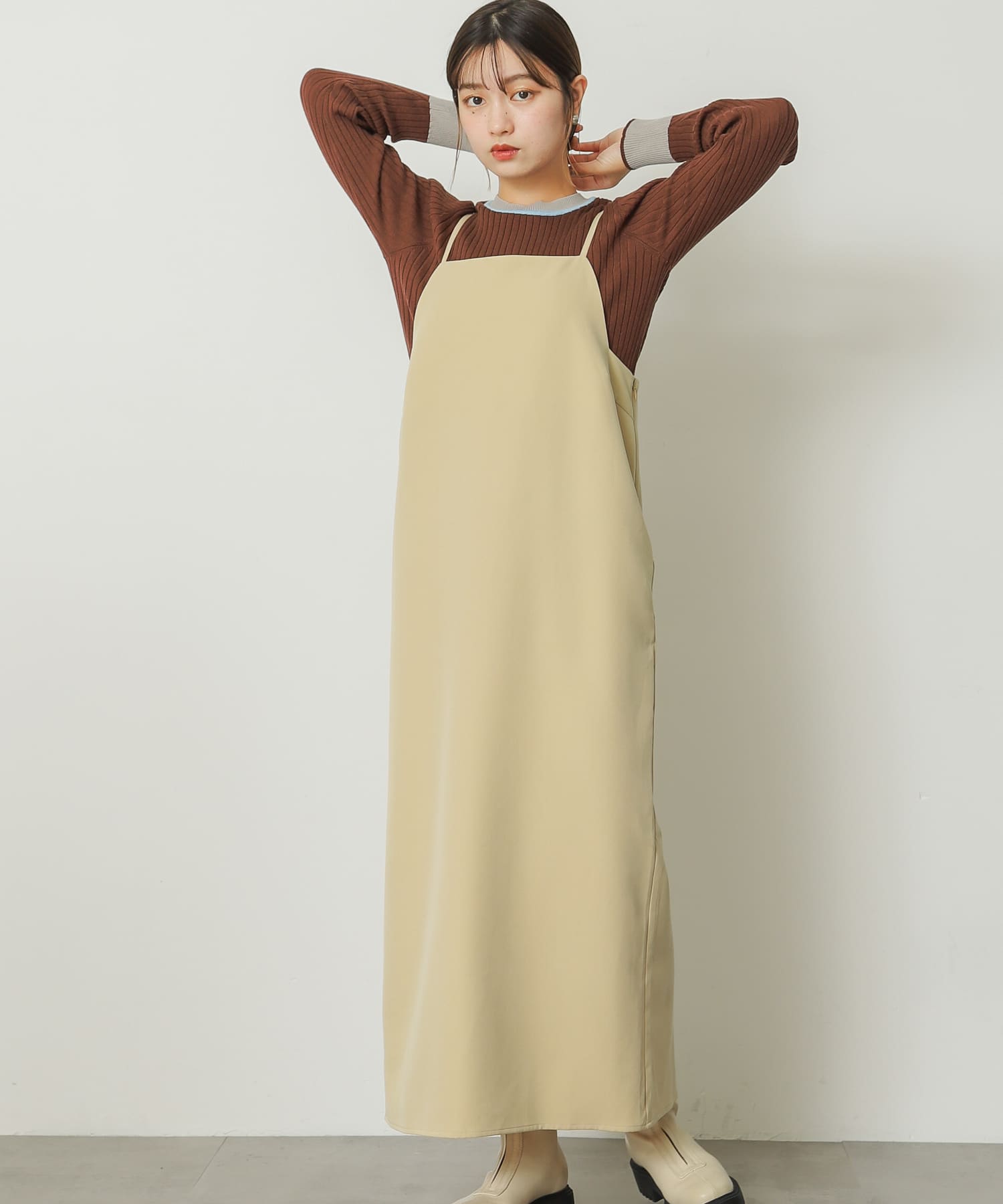 身長：158cm サイズ：one