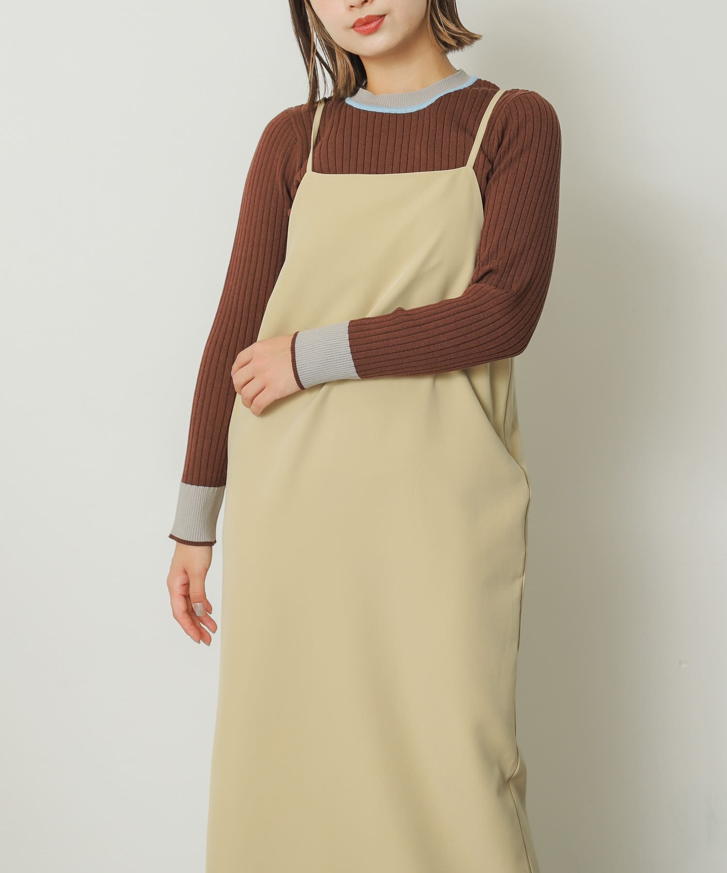 身長：158cm サイズ：one