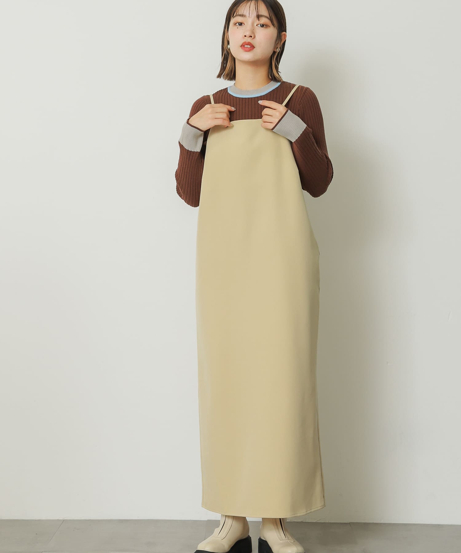 身長：158cm サイズ：one