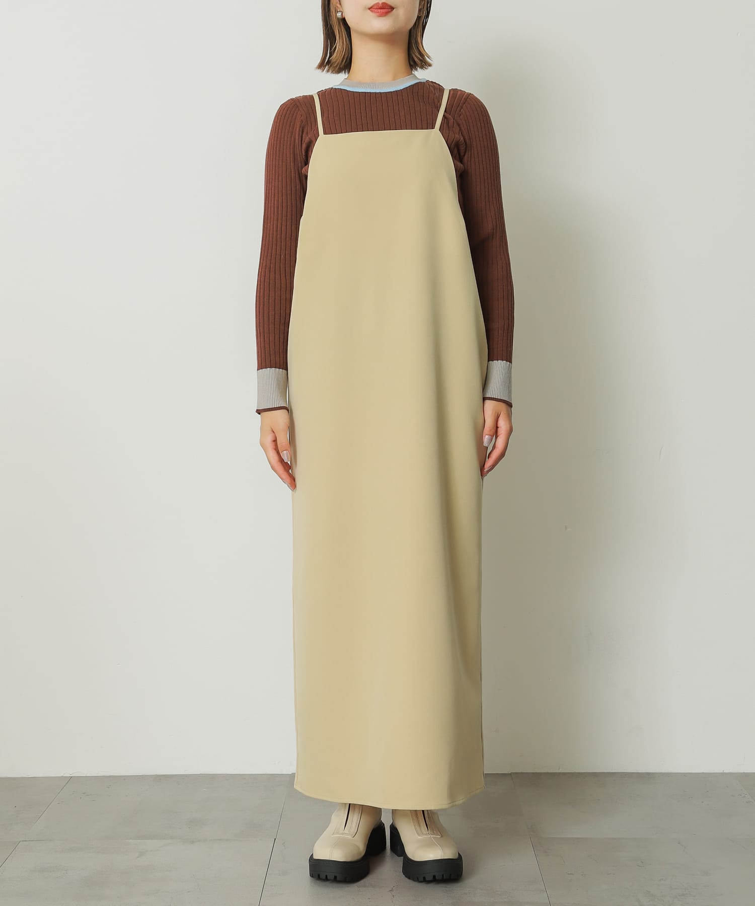 身長：158cm サイズ：one