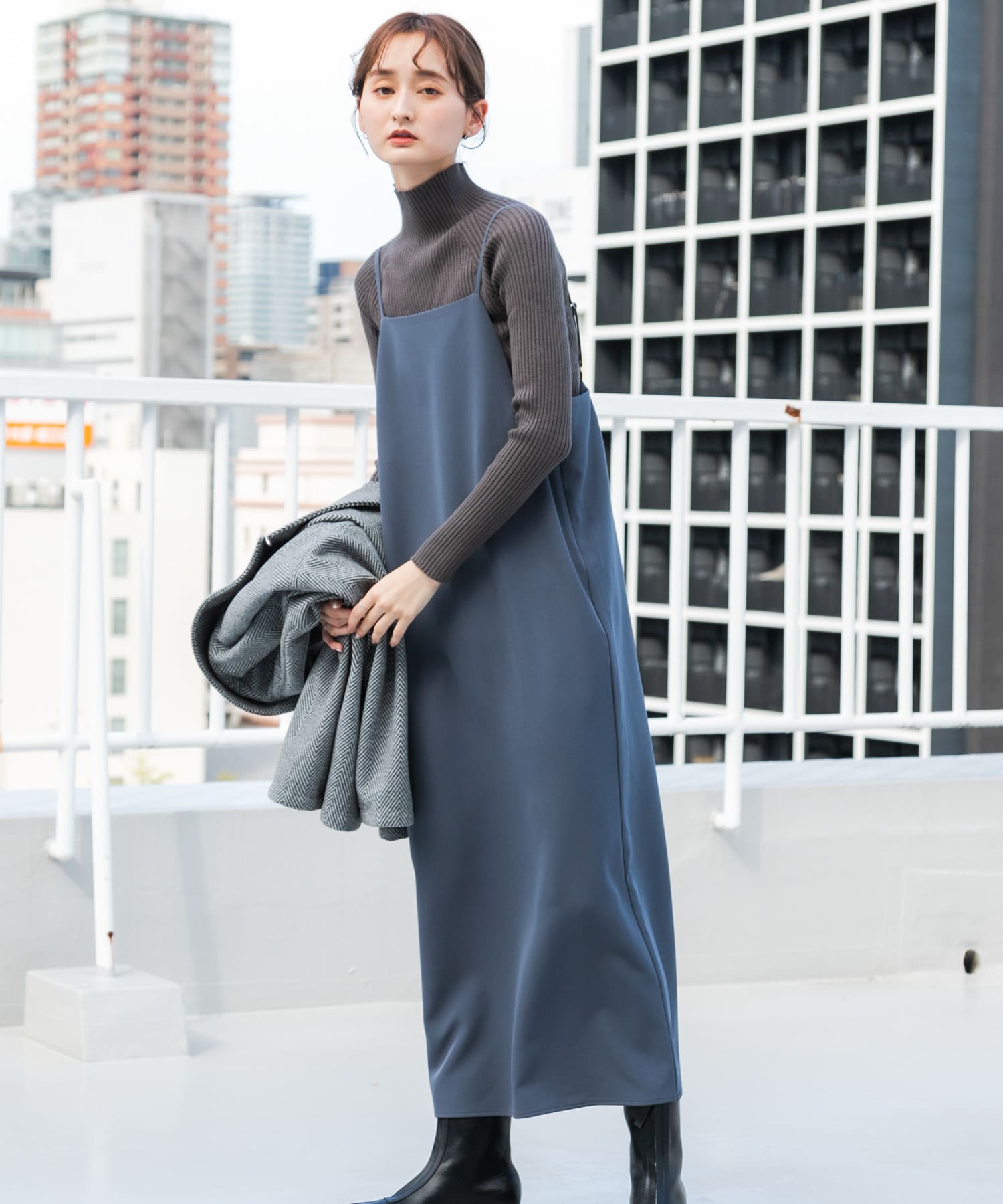 身長：169cm サイズ：one