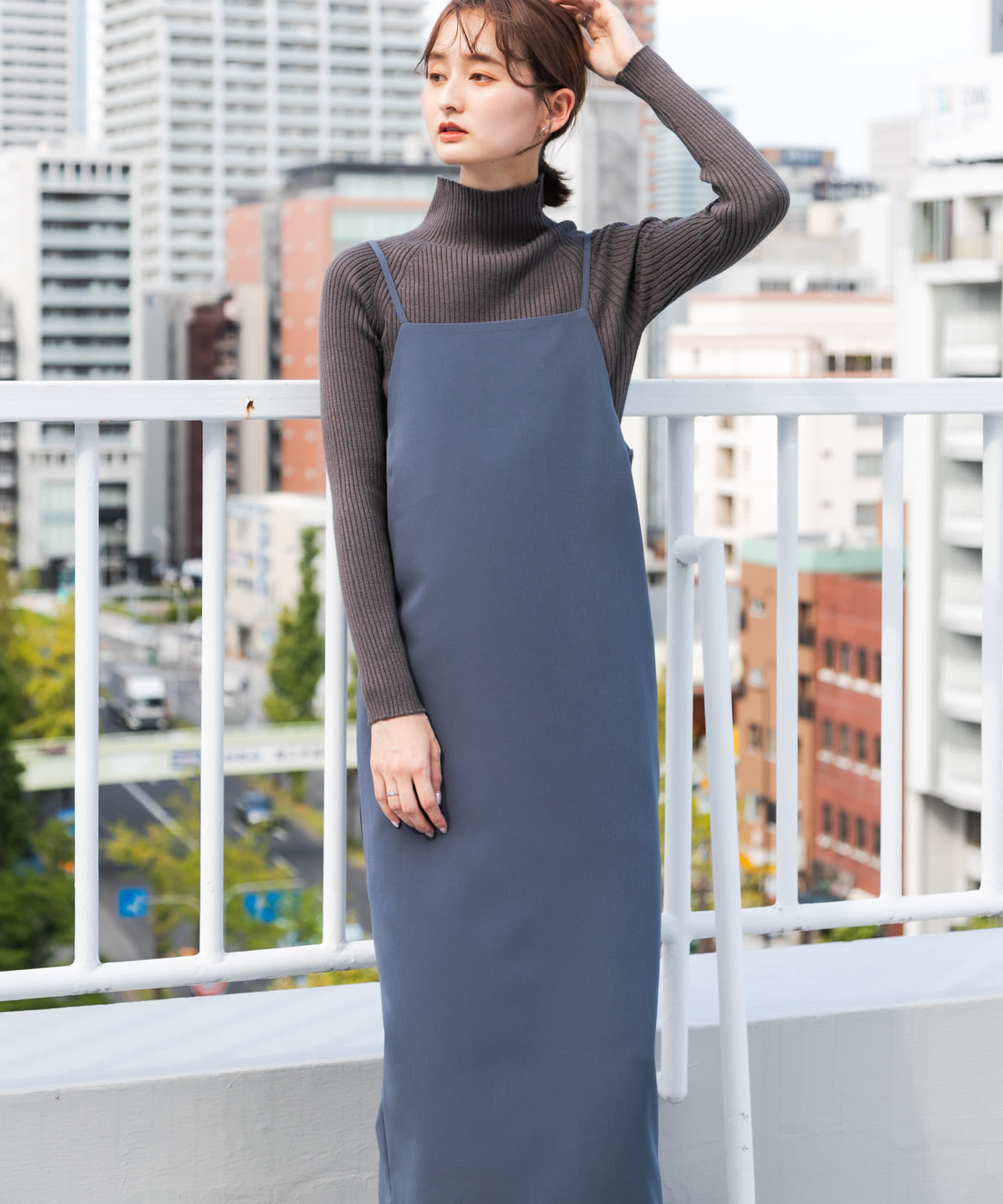 身長：169cm サイズ：one