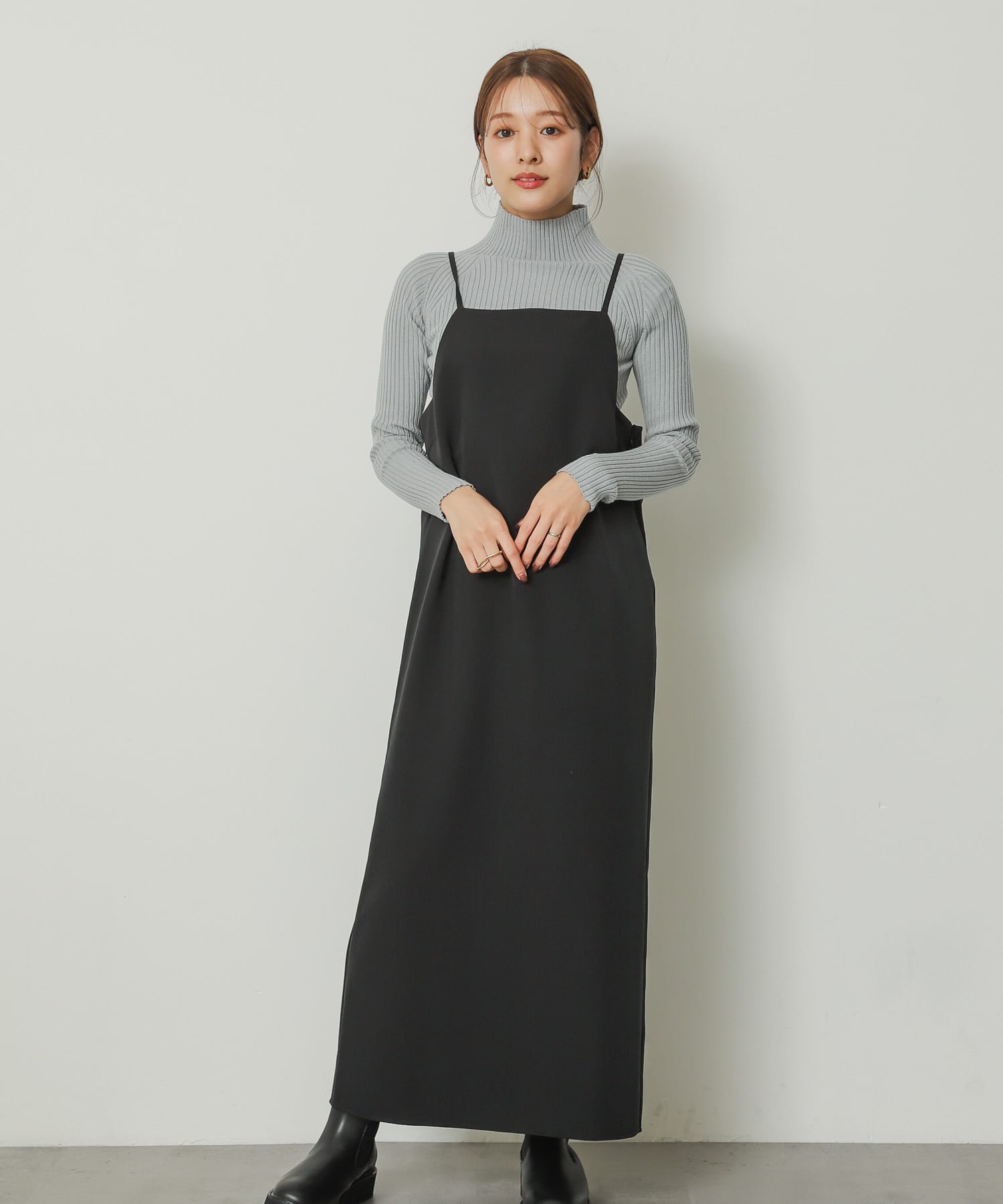 身長：155cm サイズ：one