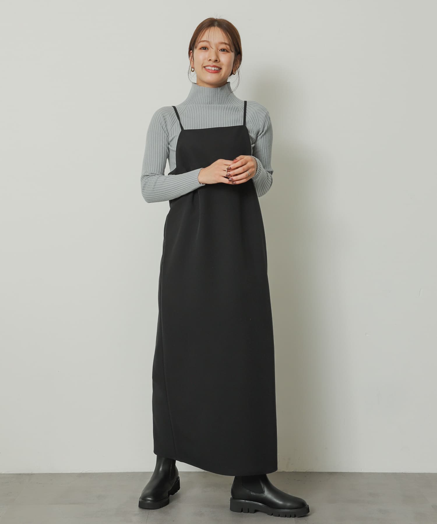 身長：155cm サイズ：one