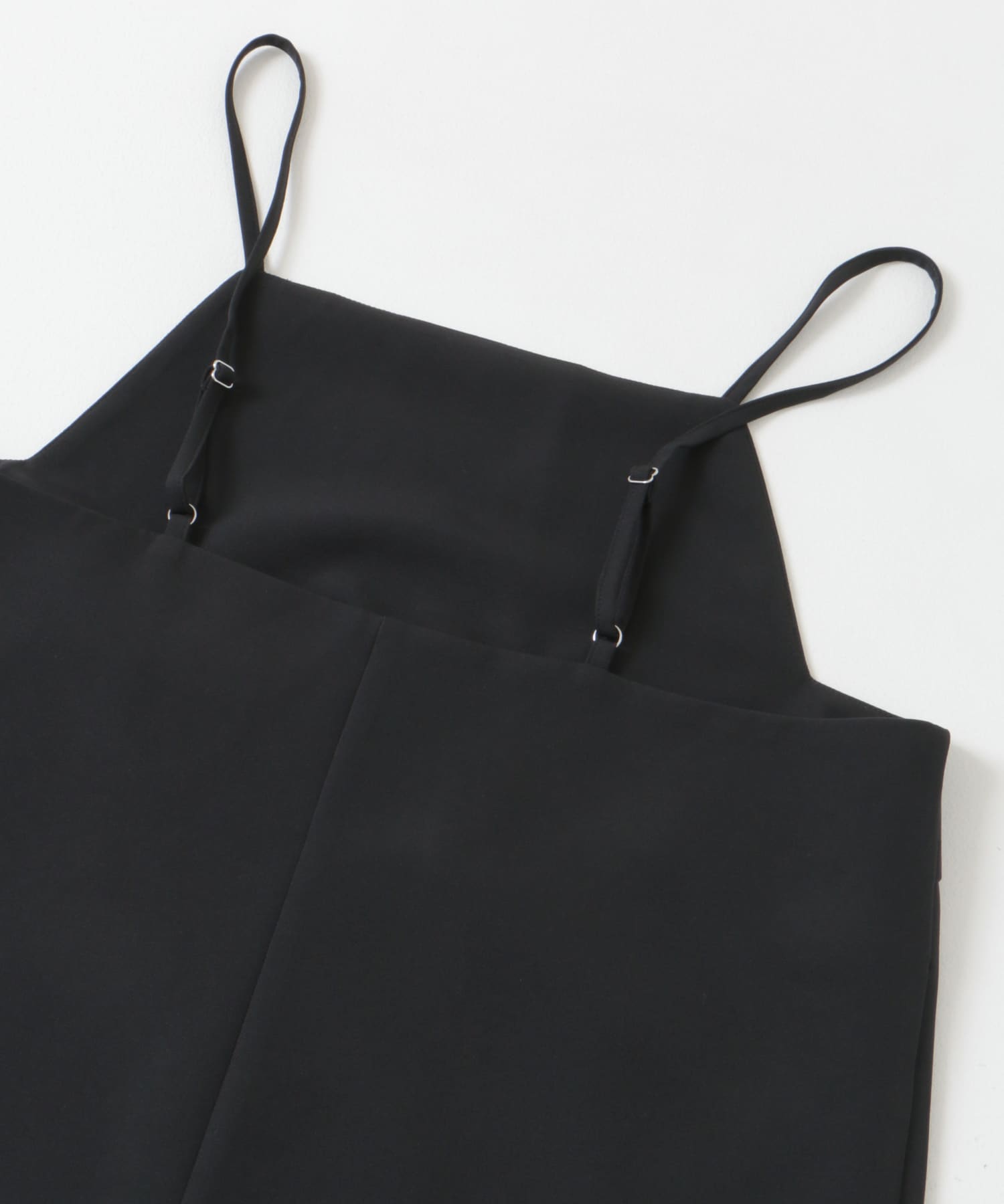 ストレートキャミワンピース BLACK one