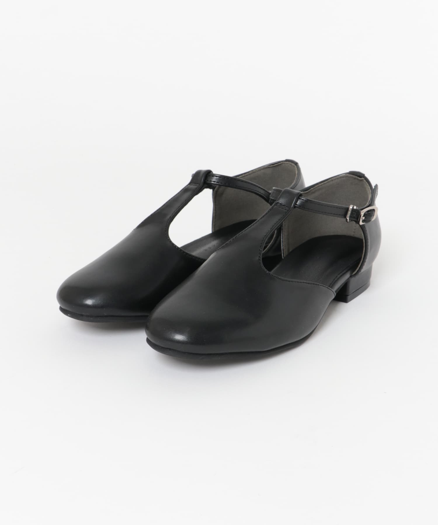 セパレートTストラップシューズ BLACK S