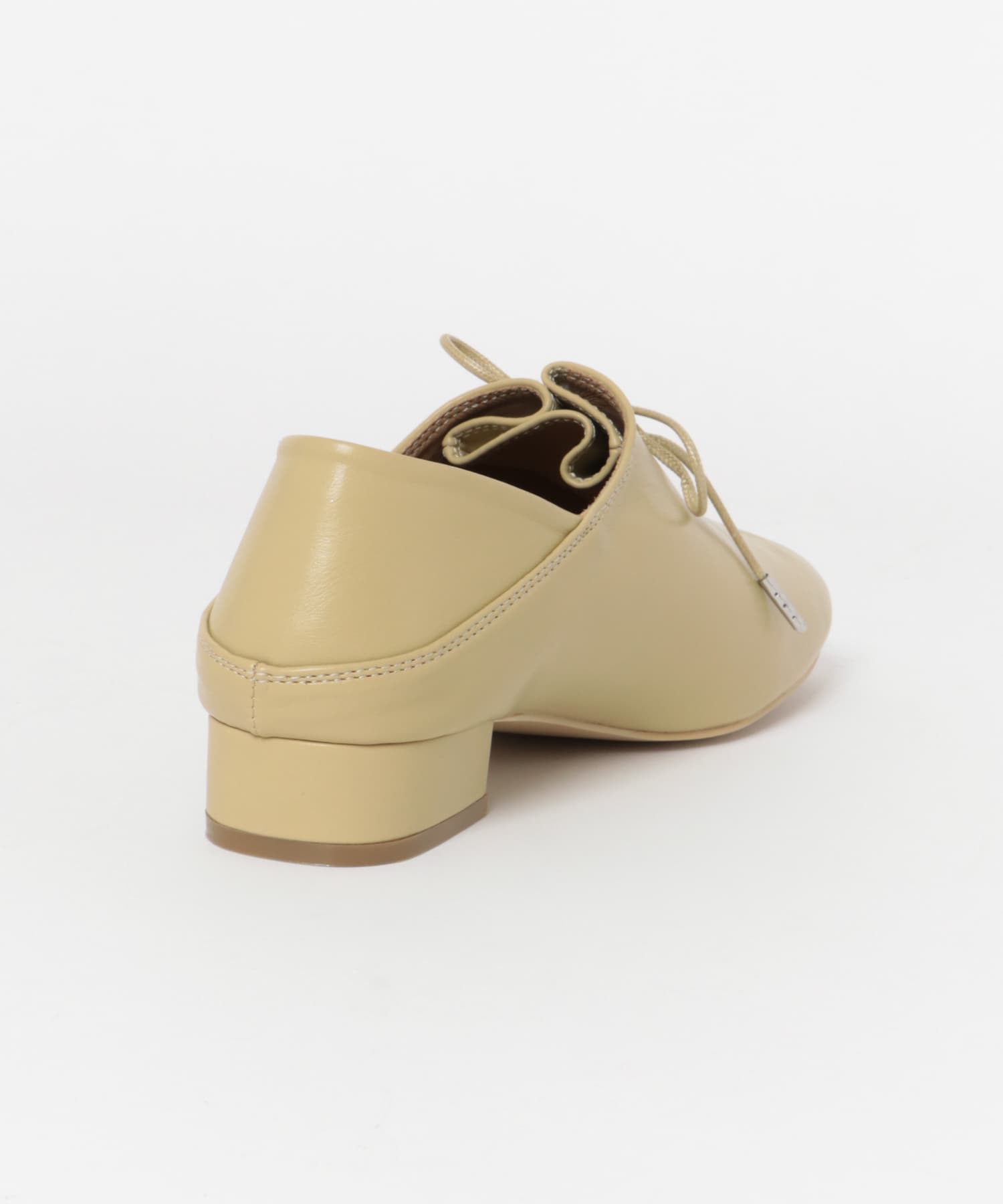 タックリボンステップオンシューズ BEIGE S