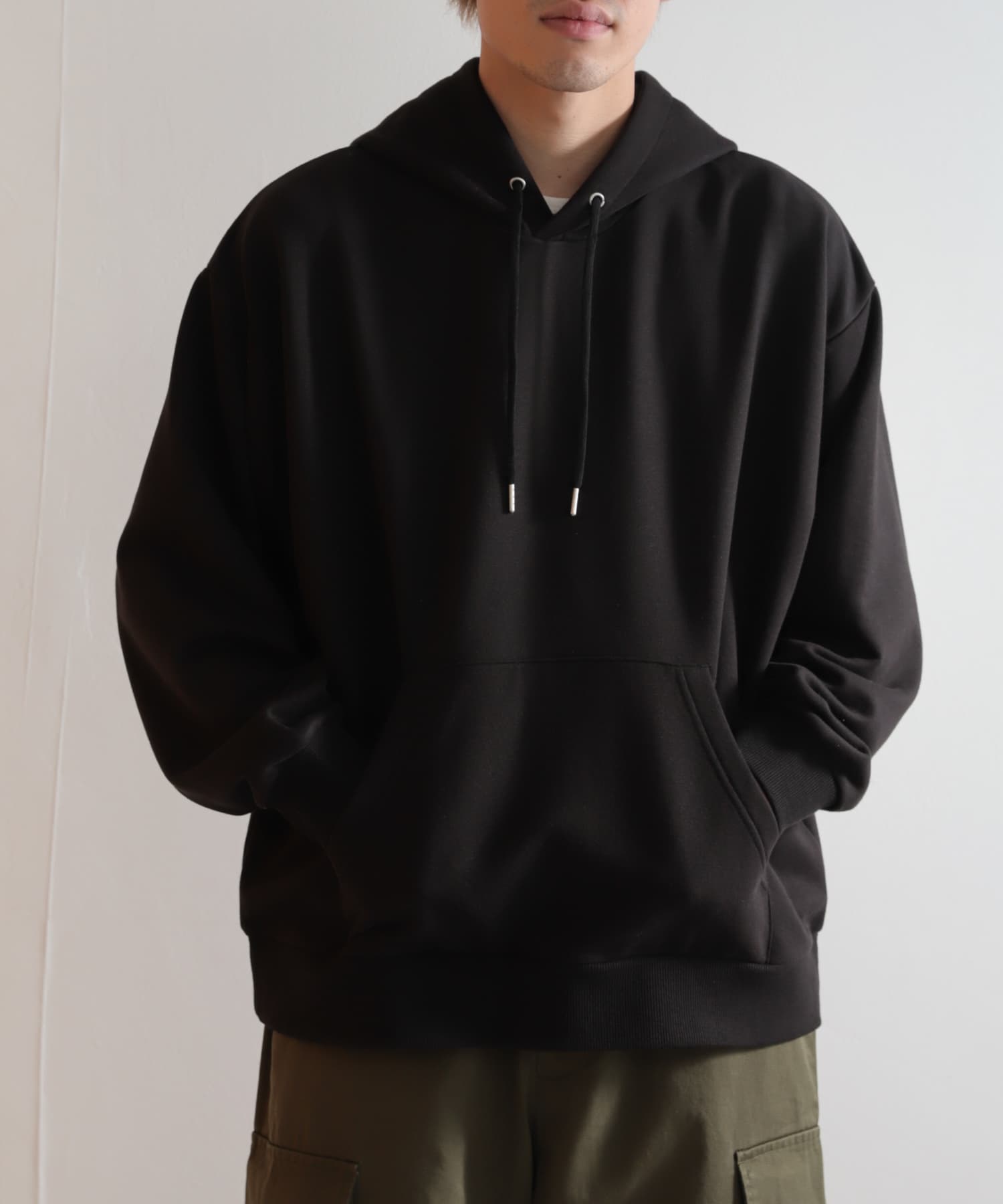 ハーフウラキモウライトスウェットパーカ(M BLUE): トップス｜URBAN