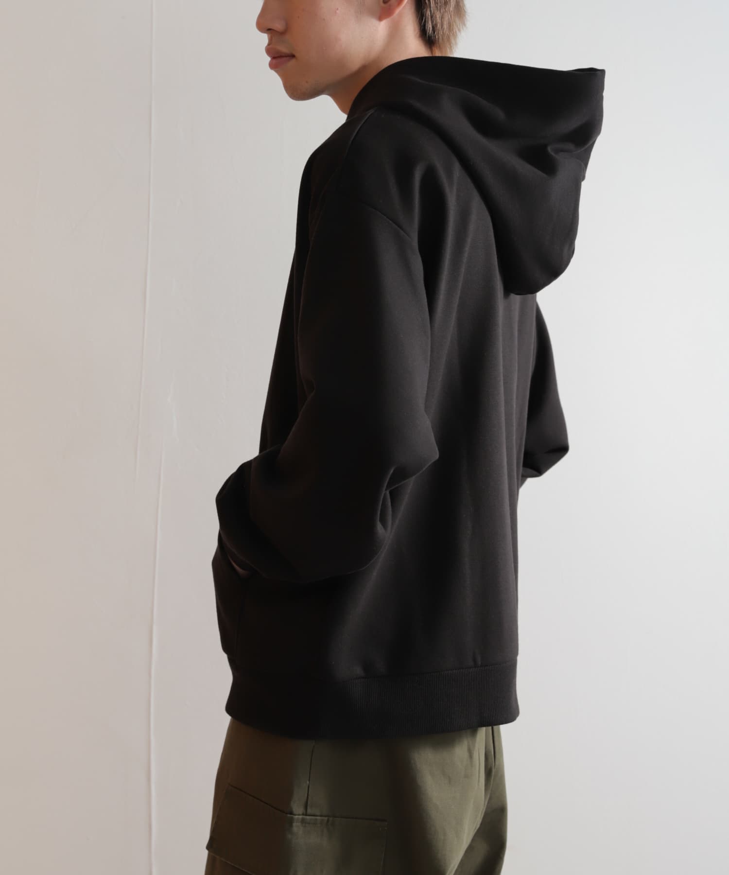 ハーフウラキモウライトスウェットパーカ(M BLUE): トップス｜URBAN