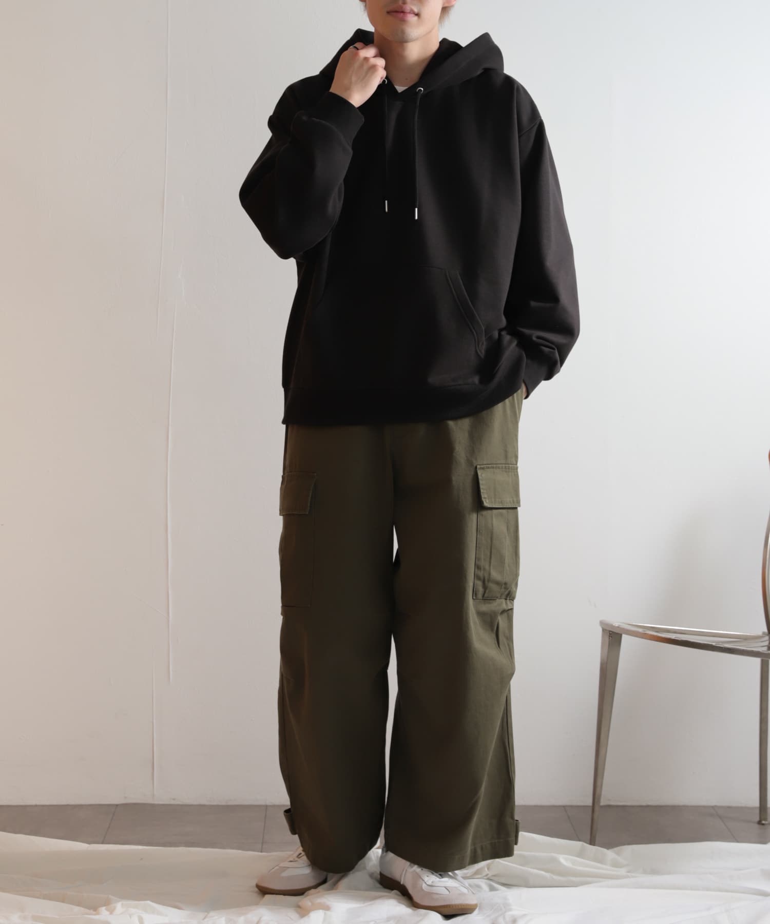 身長：172cm サイズ：L