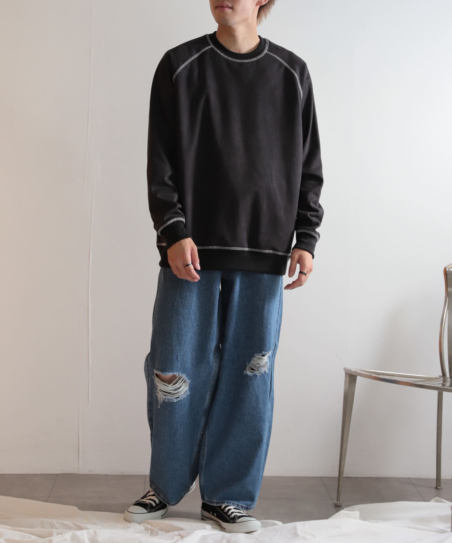 身長：172cm サイズ：L