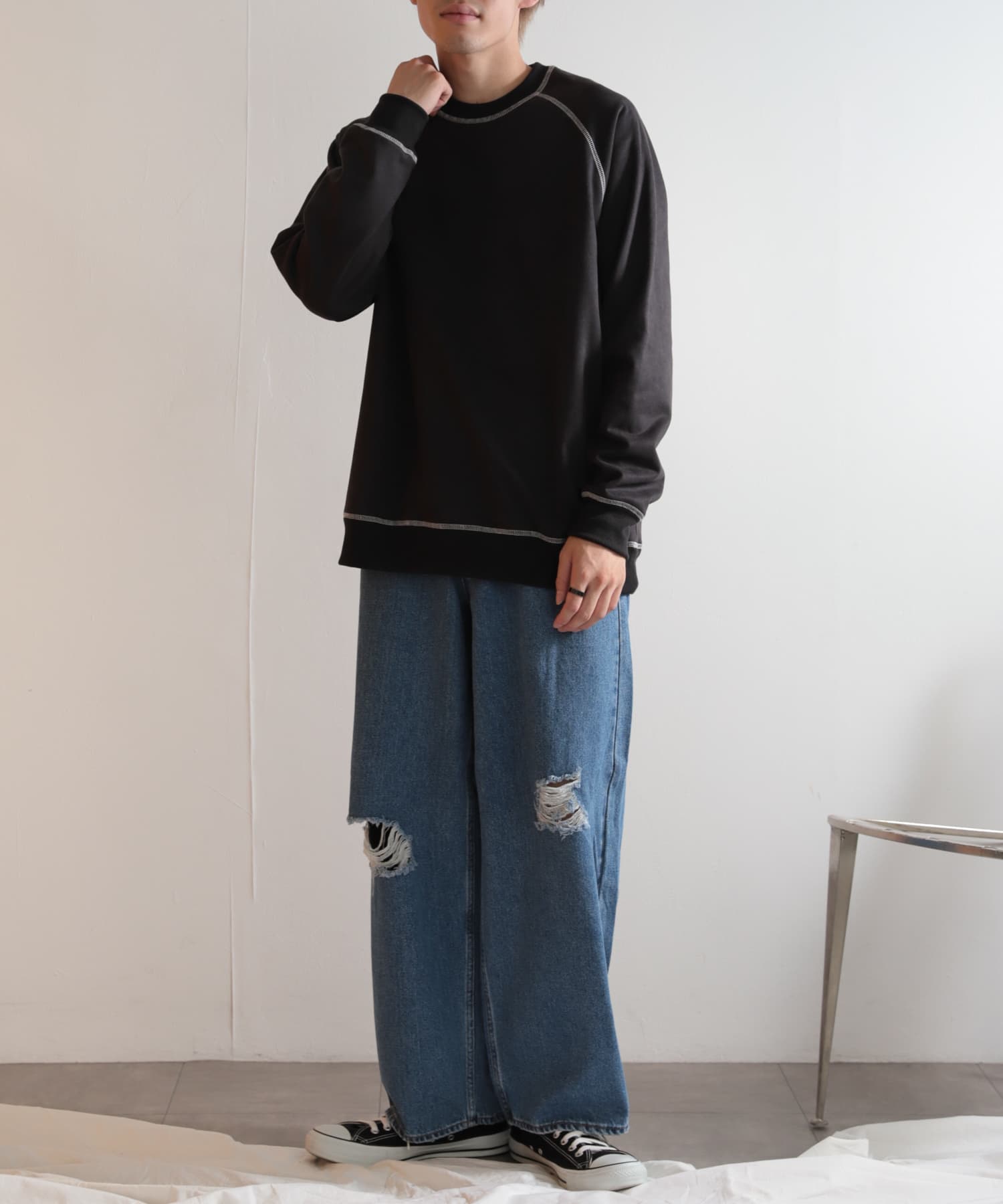 身長：172cm サイズ：L