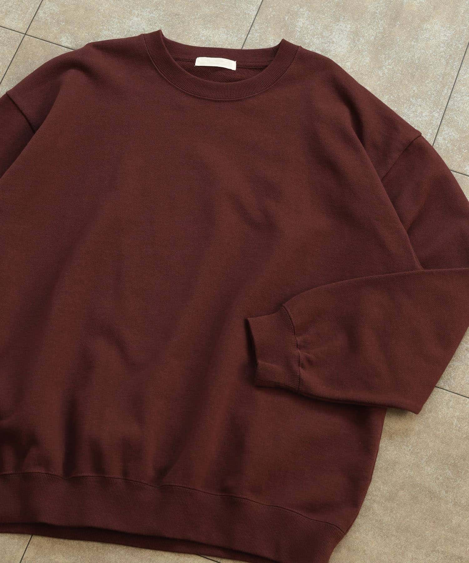 カラースウェットシャツ BORDEAUX M