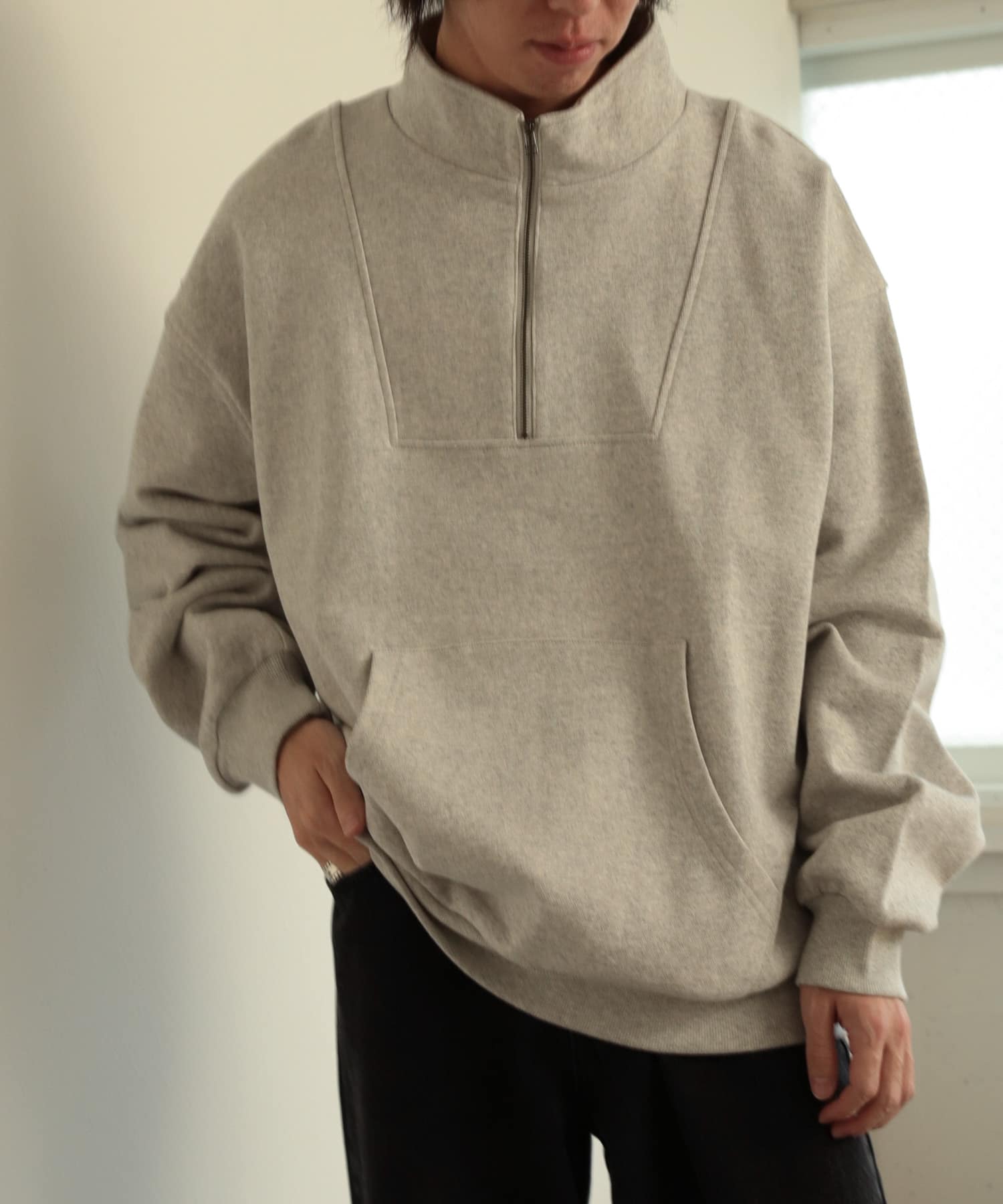 スウェットシャツ サイズM 85 ユニクロ公式 | オーバーサイズスウェットシャツ