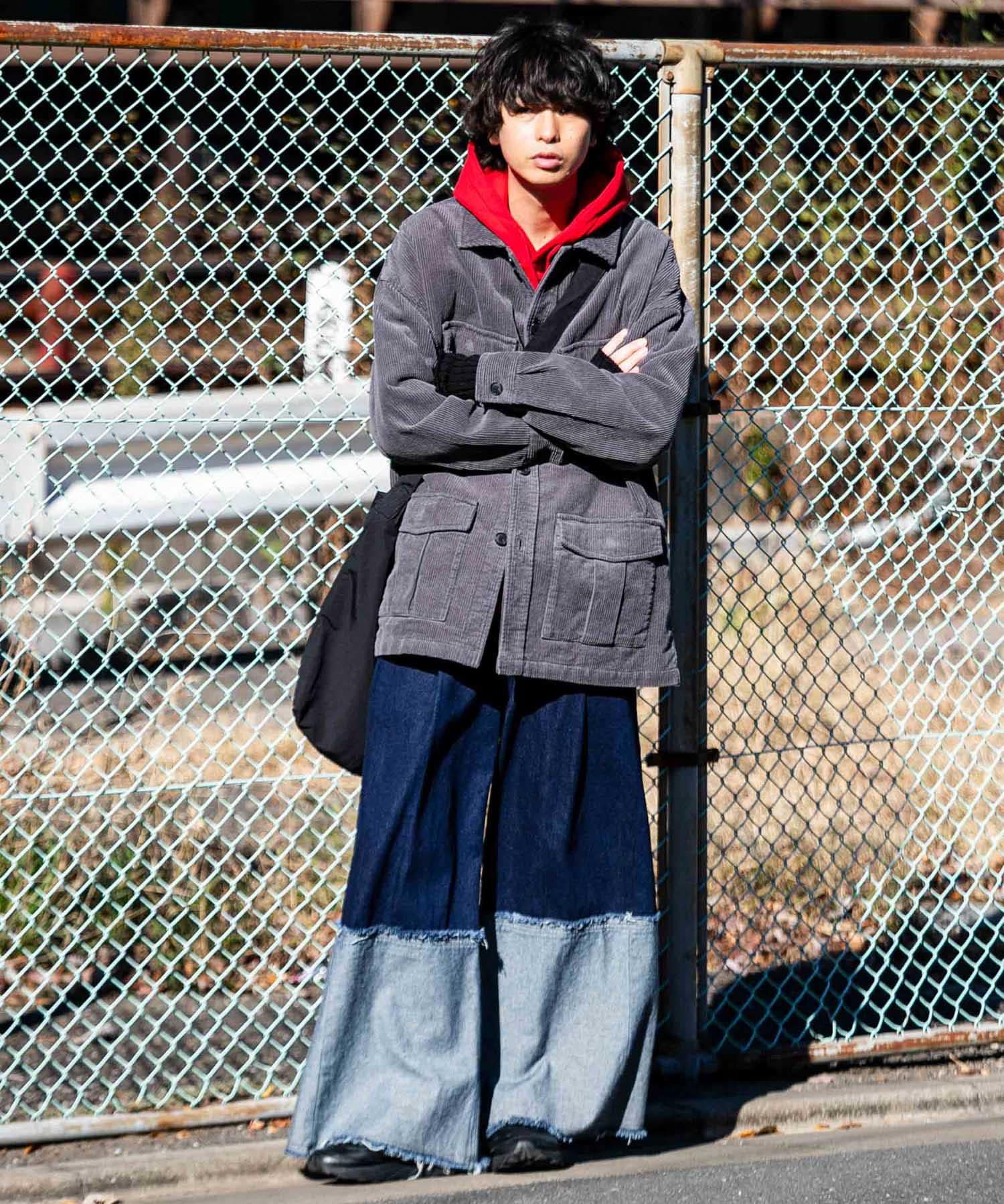身長：181cm サイズ：L