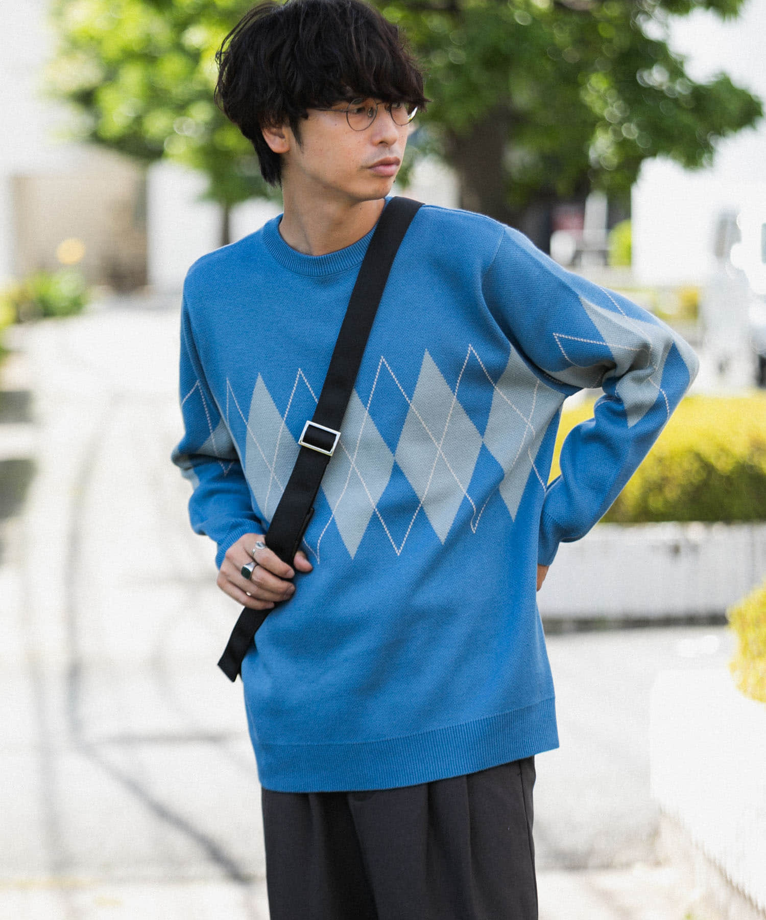 身長：181cm サイズ：L