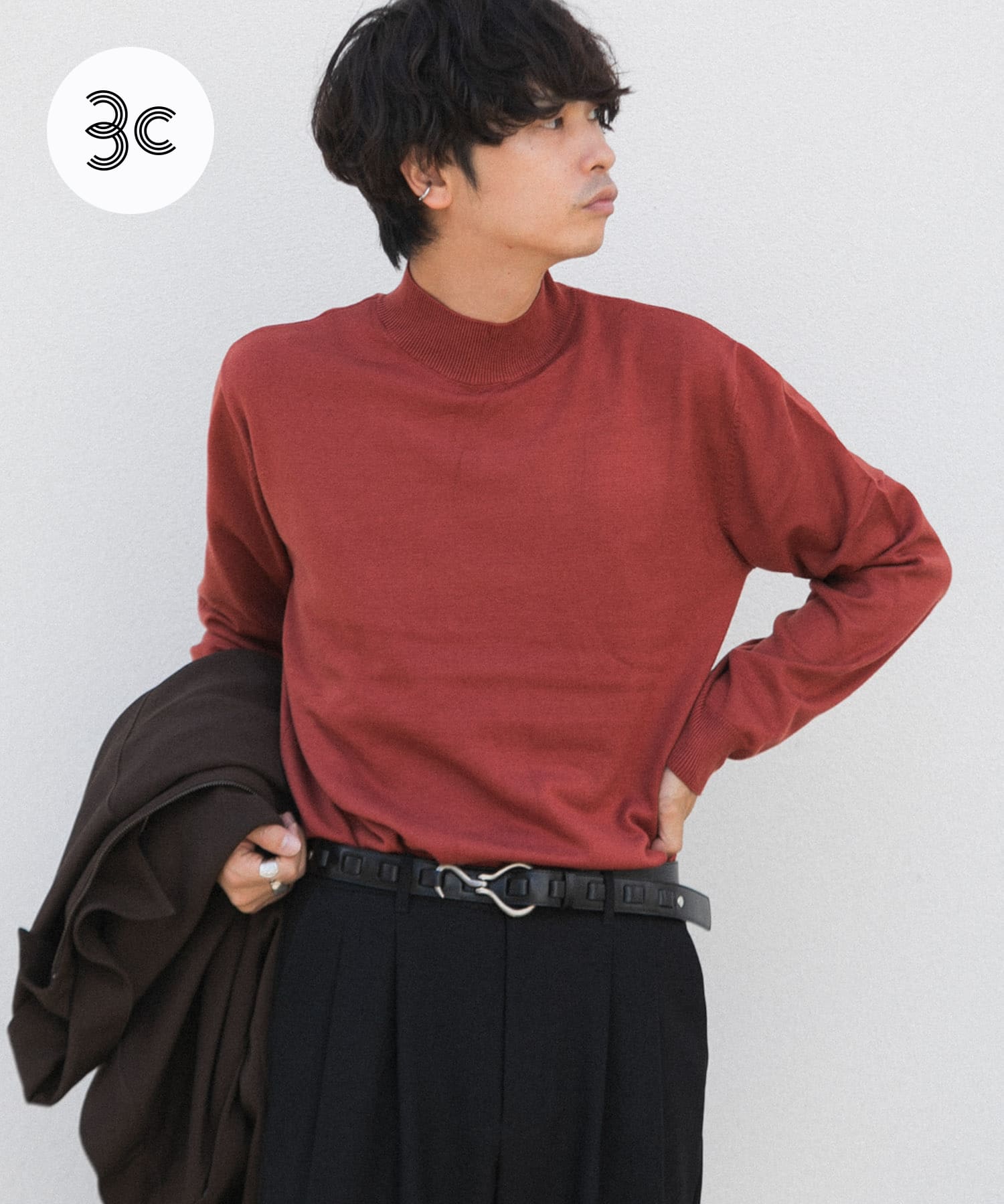 身長：181cm サイズ：L