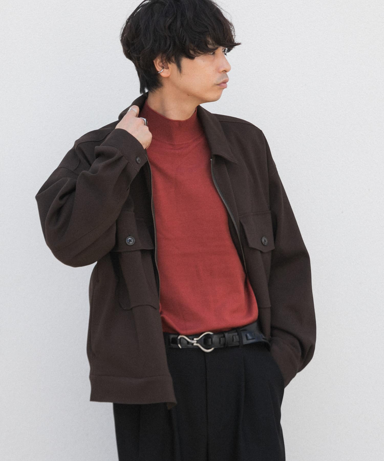 身長：181cm サイズ：L