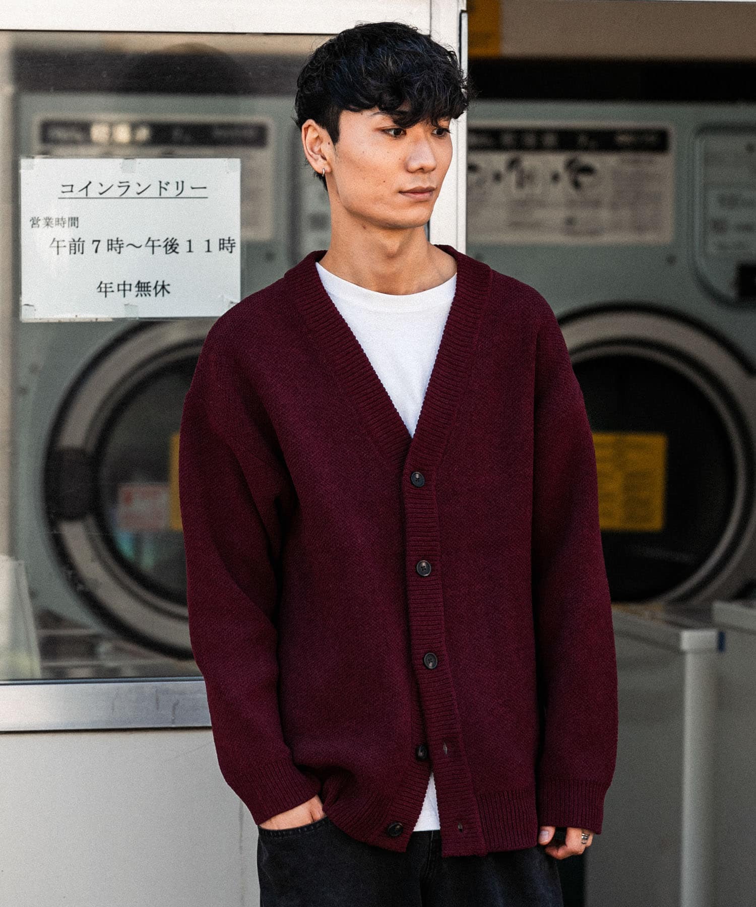 身長：180cm サイズ：L