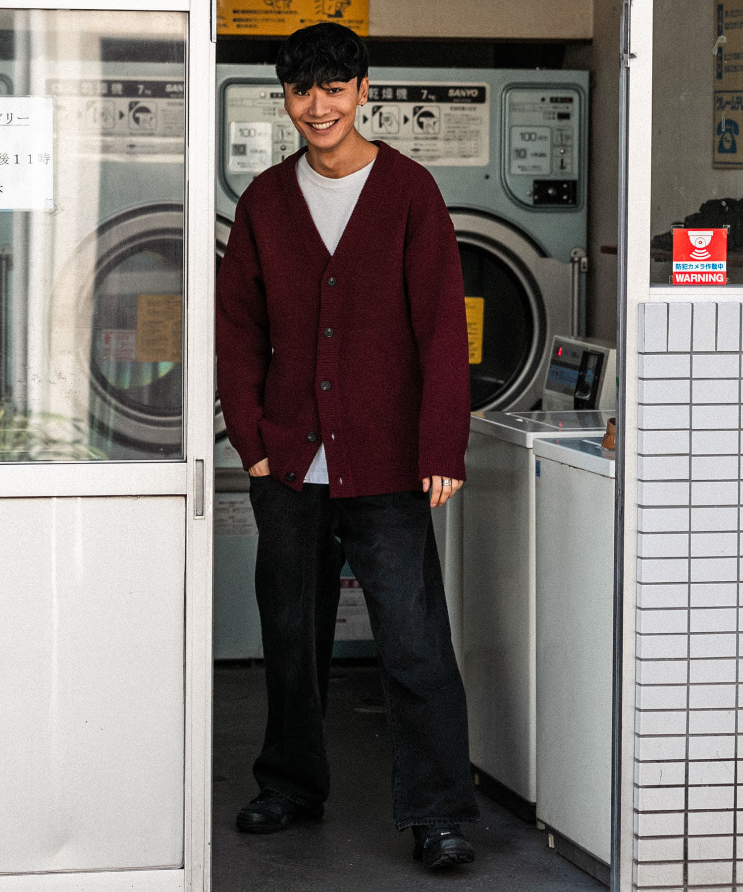 身長：180cm サイズ：L