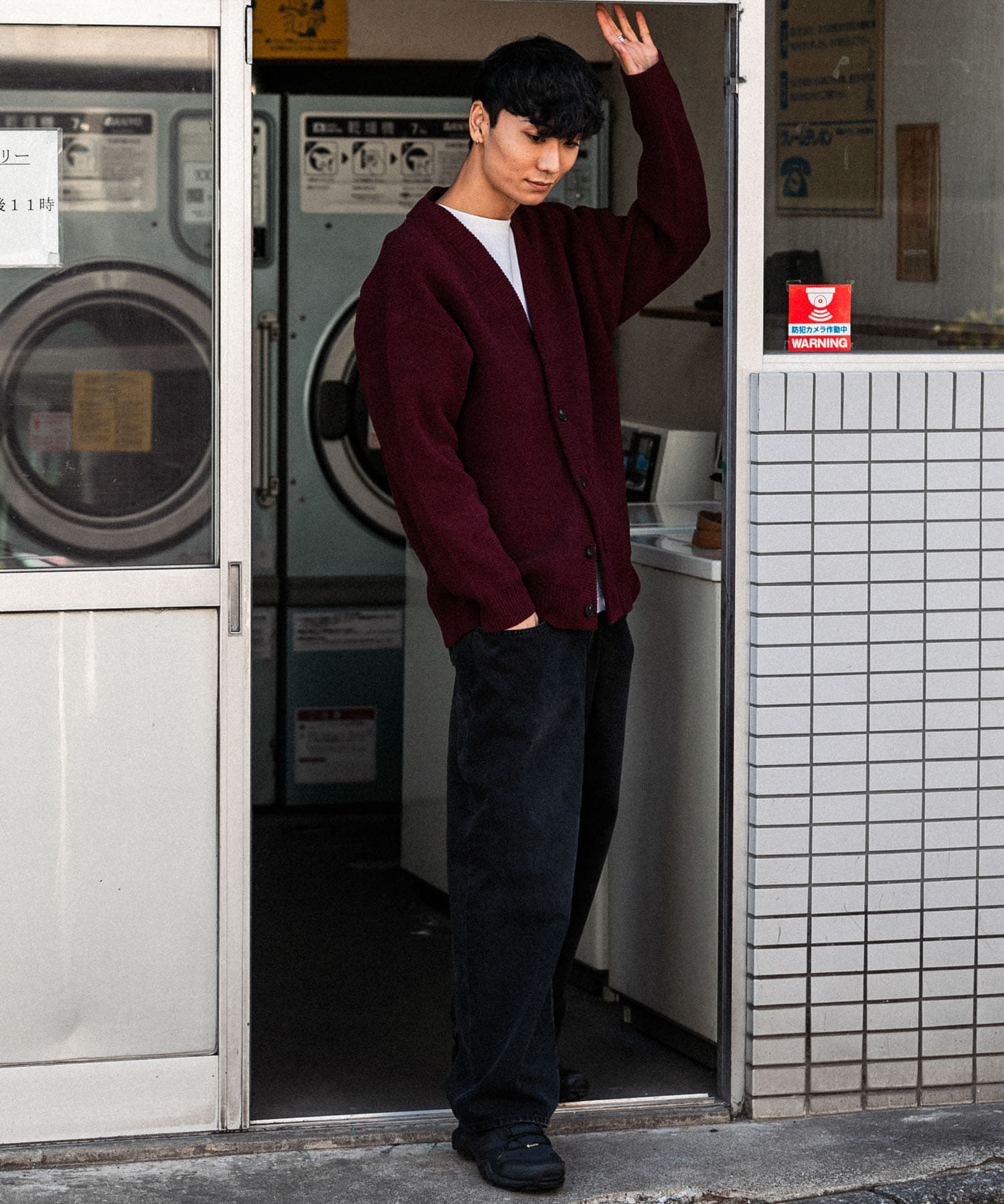 身長：180cm サイズ：L