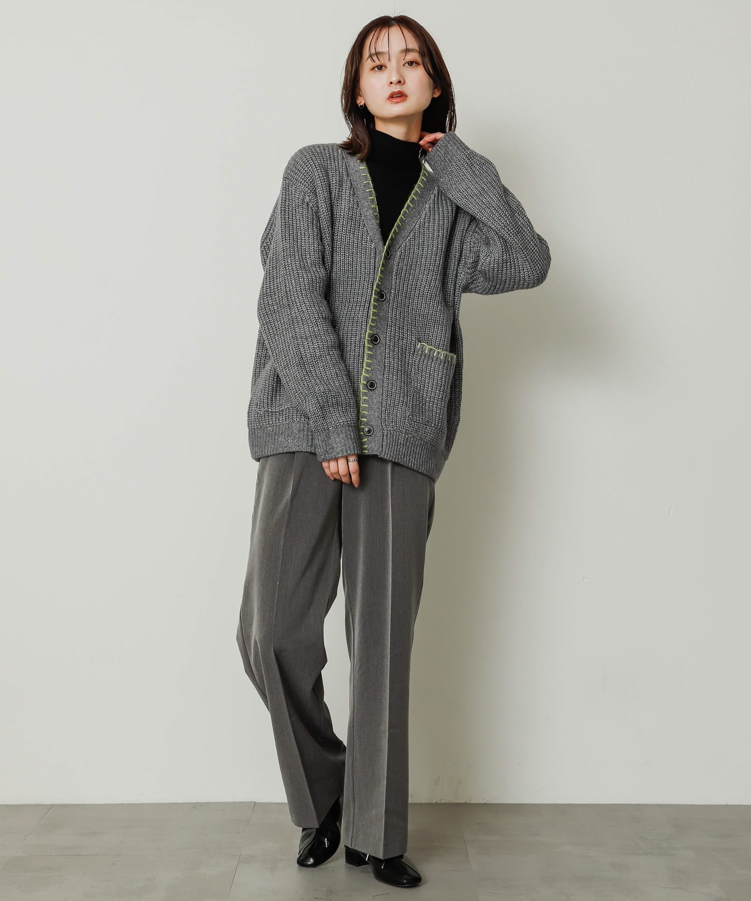 身長：169cm サイズ：M