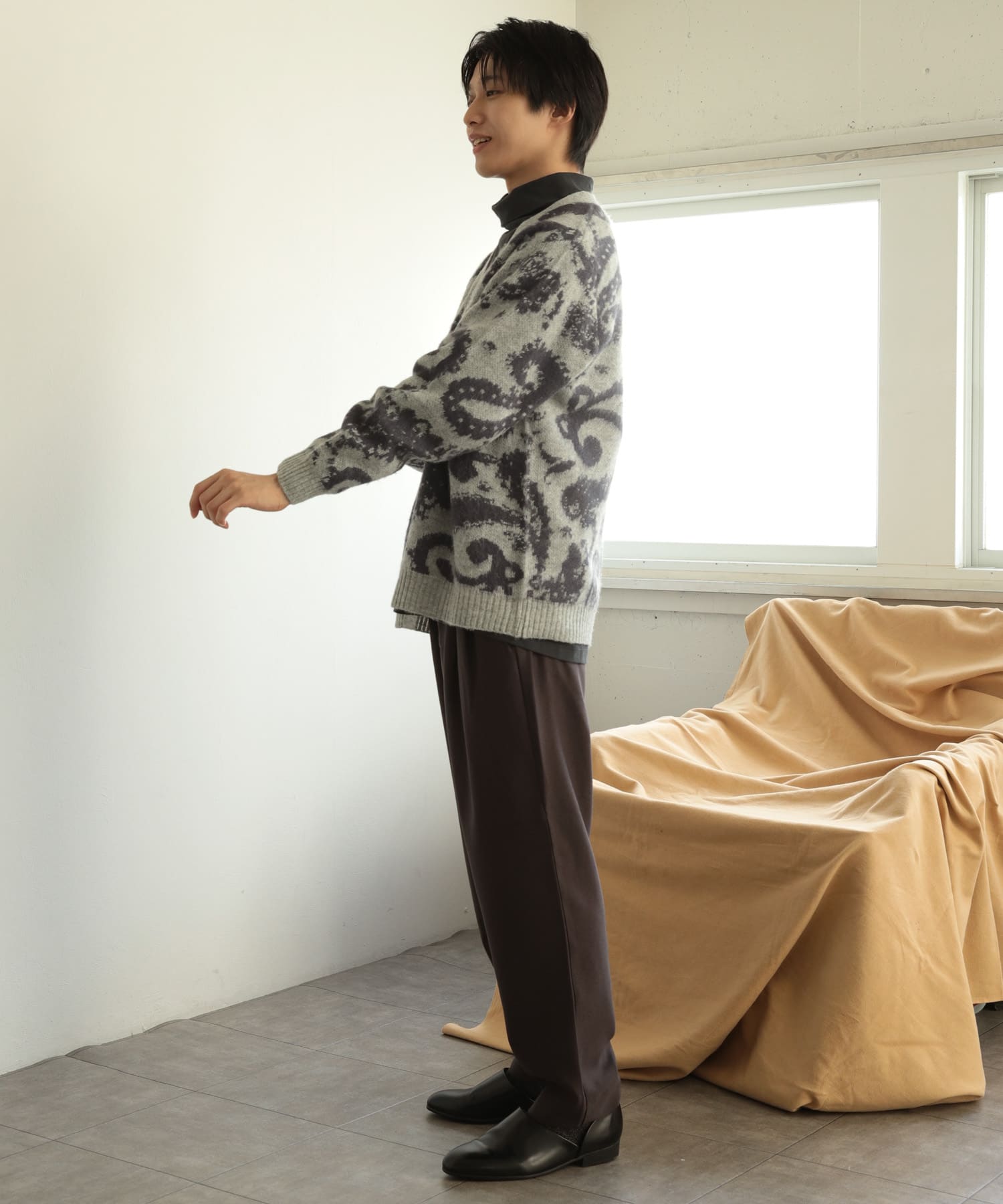身長：171cm サイズ：L