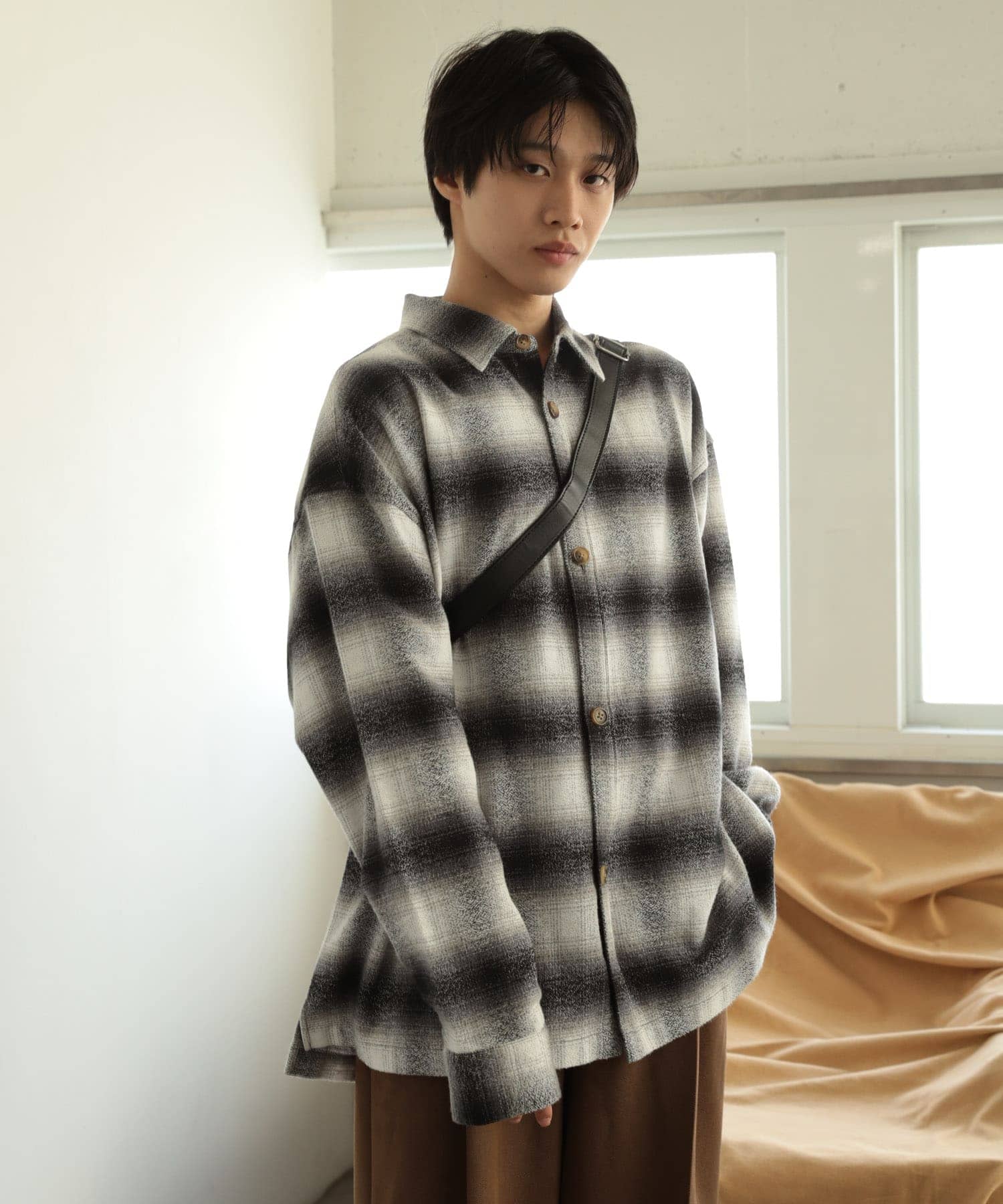 身長：171cm サイズ：L