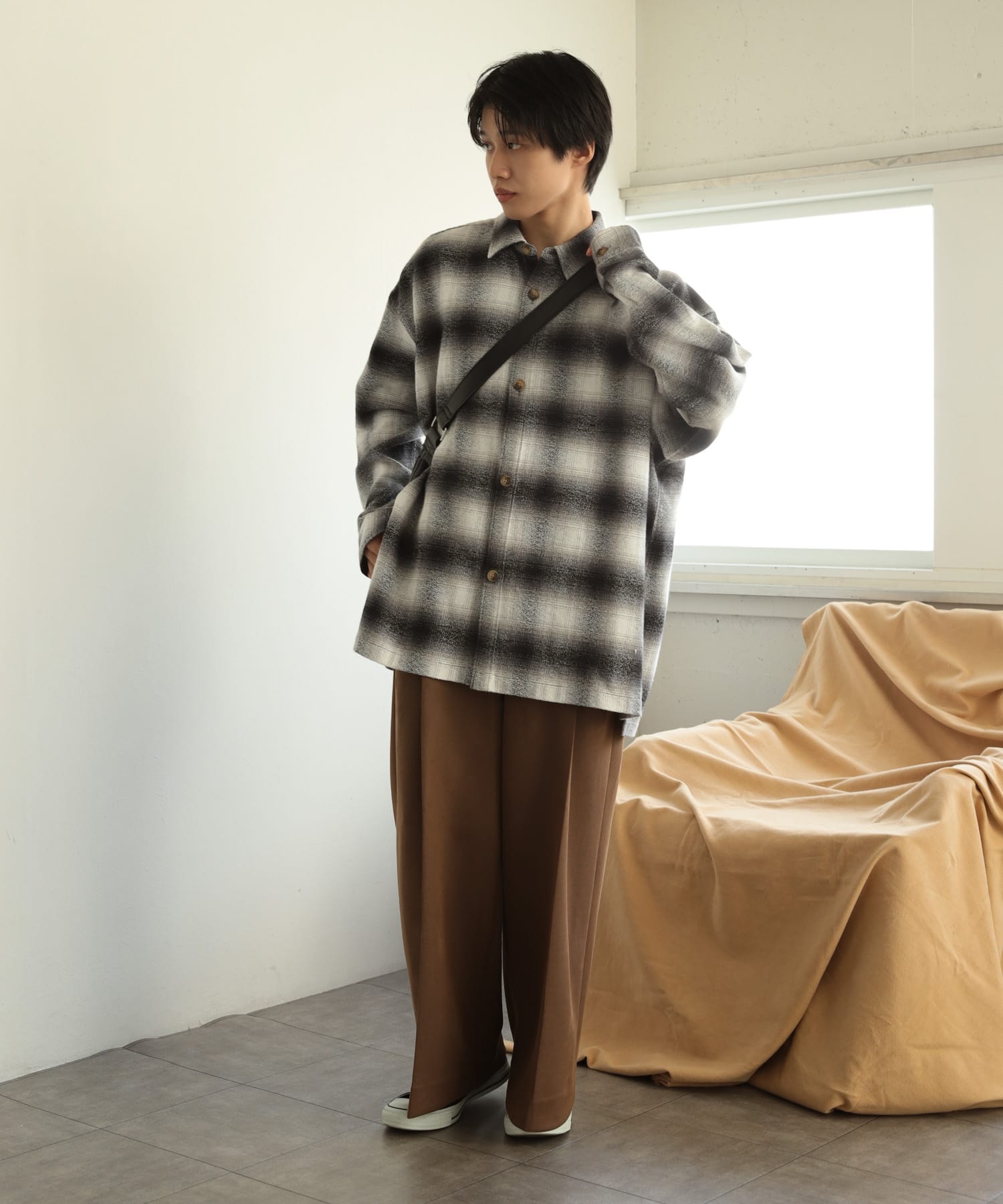 身長：171cm サイズ：L