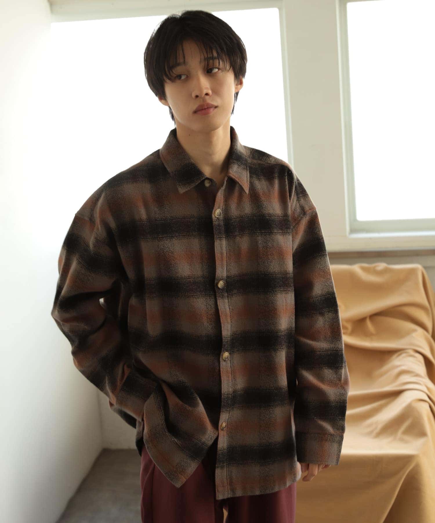身長：171cm サイズ：L