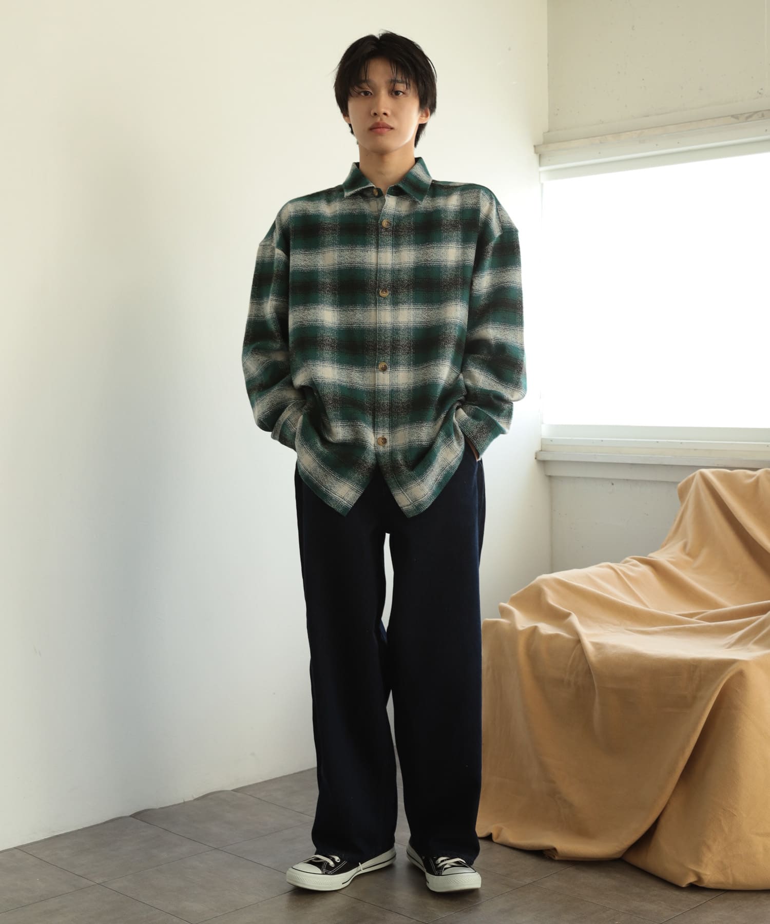 身長：171cm サイズ：L