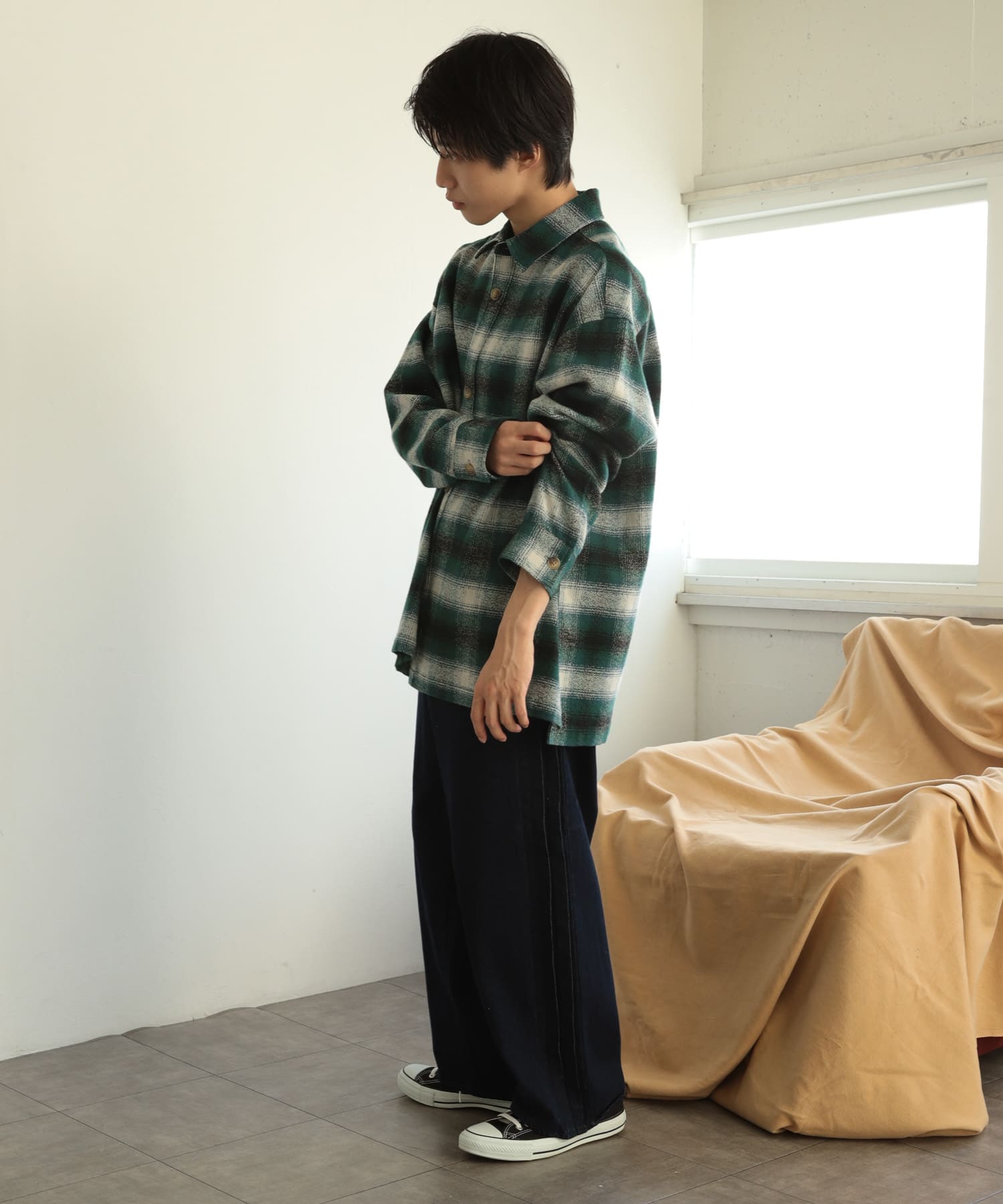 身長：171cm サイズ：L