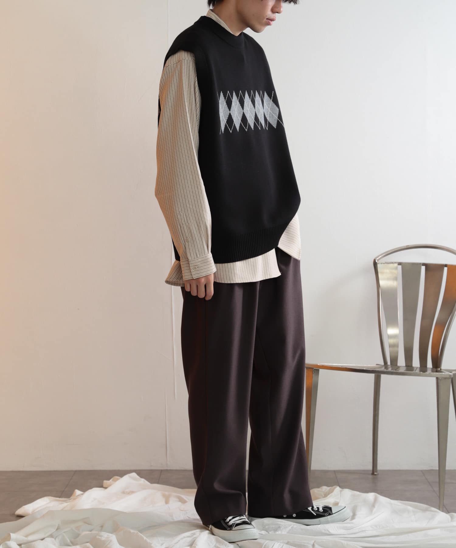身長：172cm サイズ：L