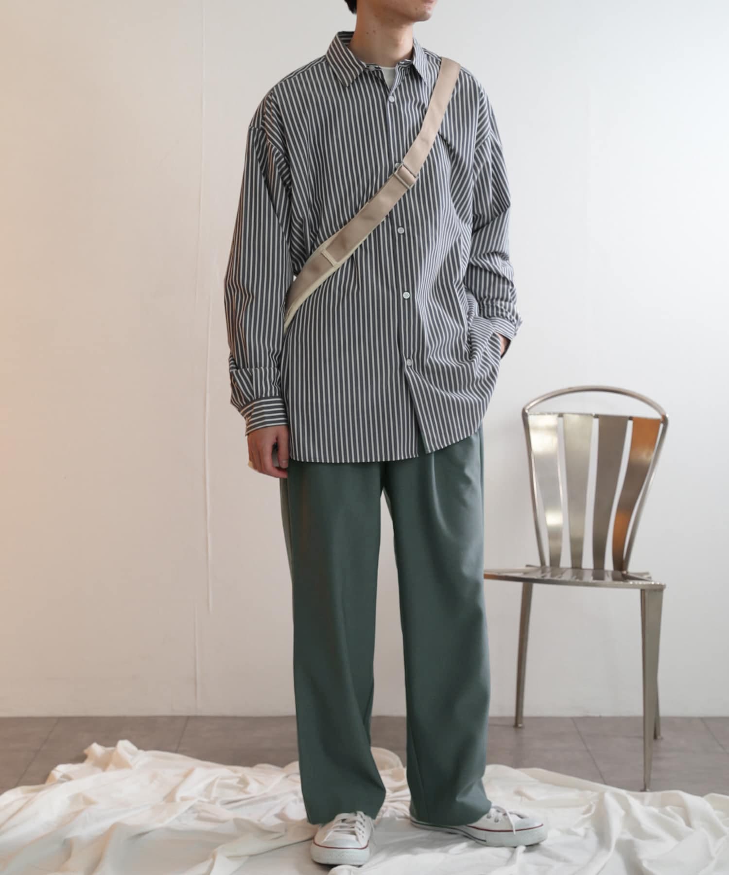 身長：176cm サイズ：L