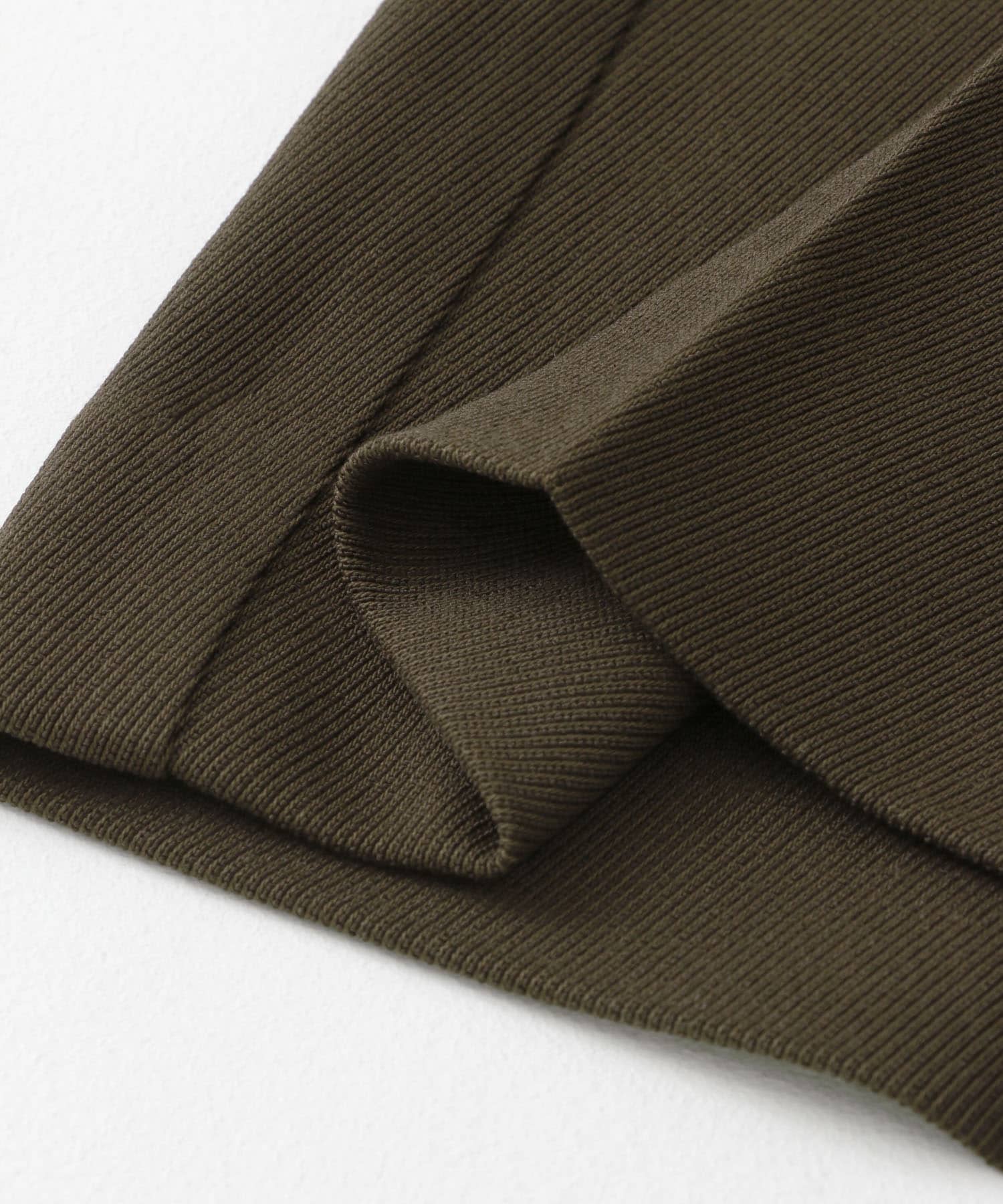 ハードツイルセンタープレスワイドパンツ BROWN M