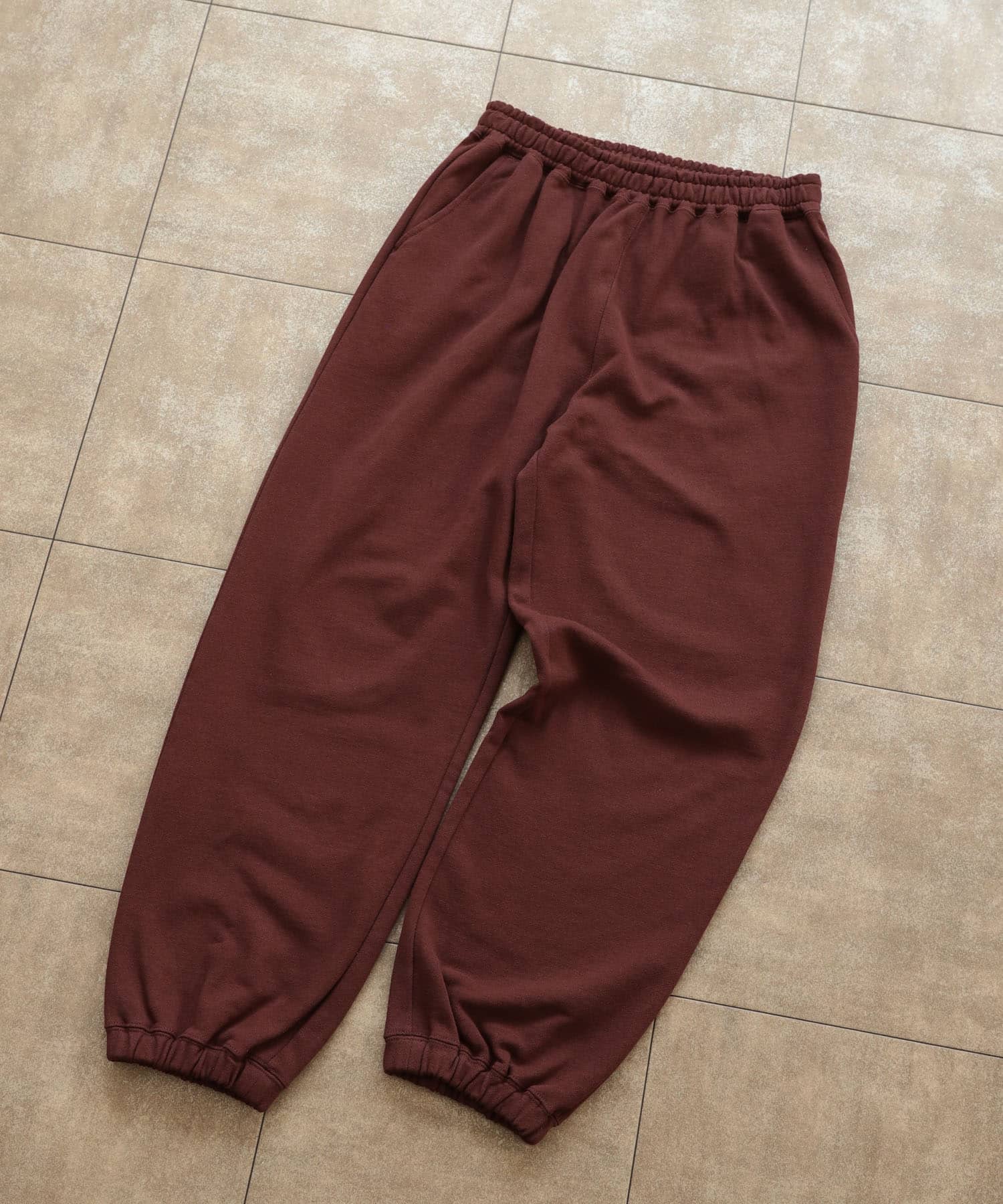 カラースウェットパンツ BORDEAUX M