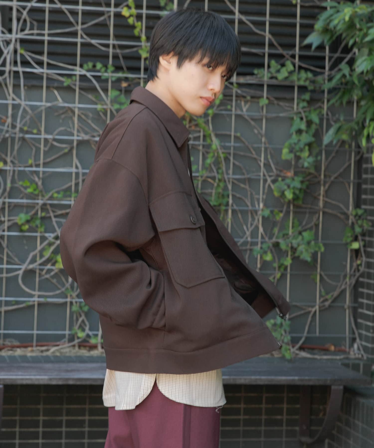 身長：171cm サイズ：M