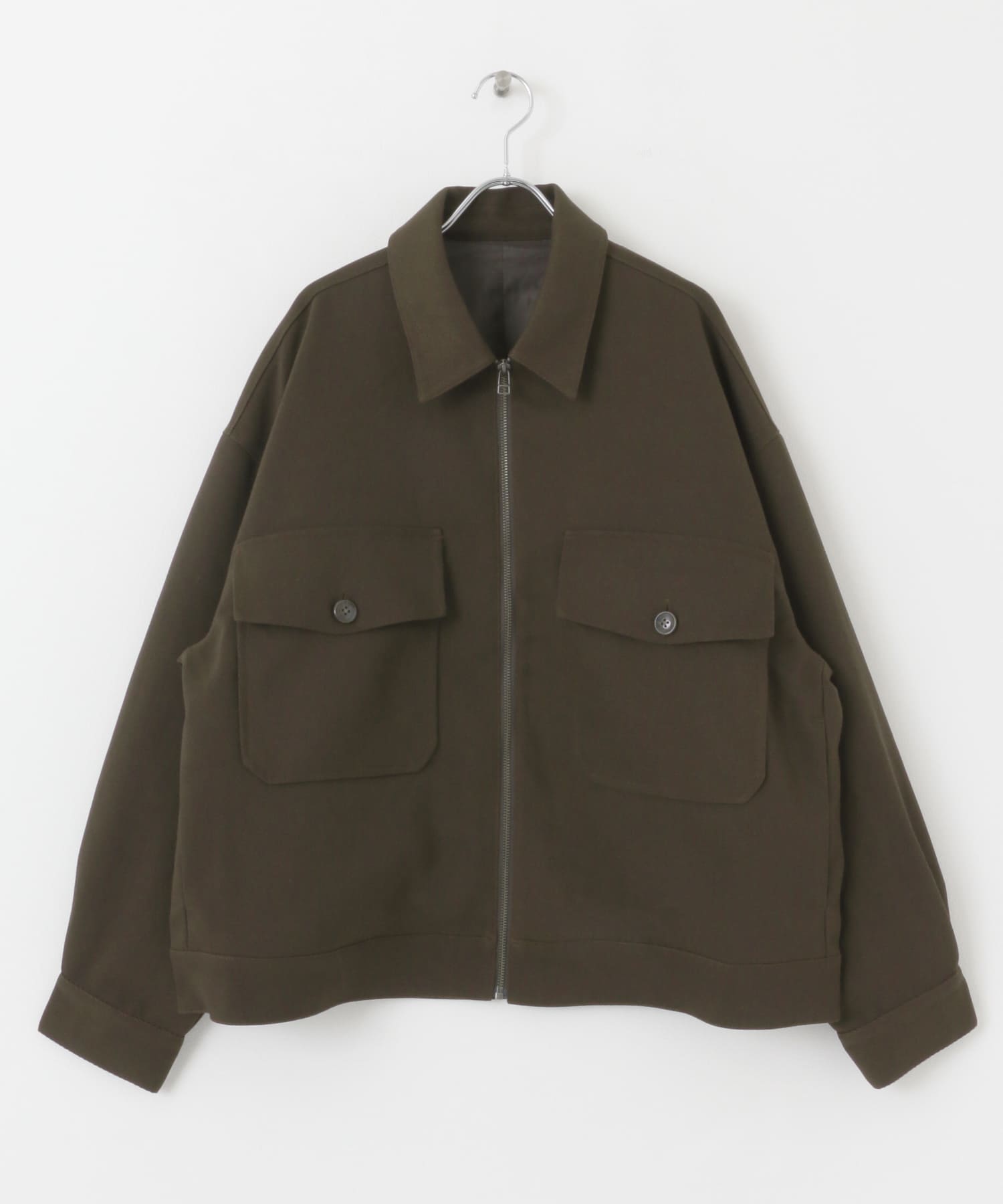 ハードツイルCPOブルゾン BROWN M